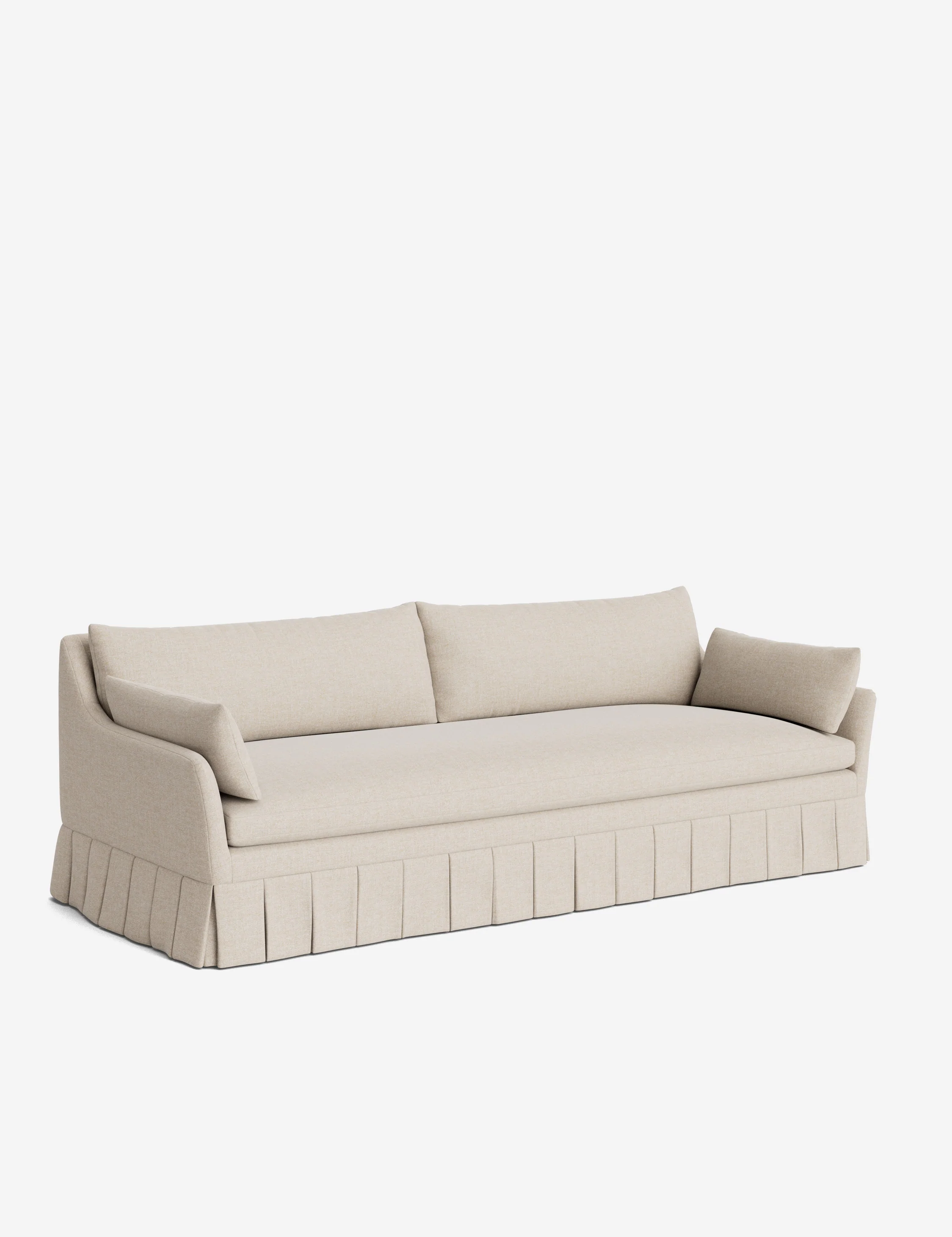 Portola Luxe Depth Pleated Sofa - Image 153