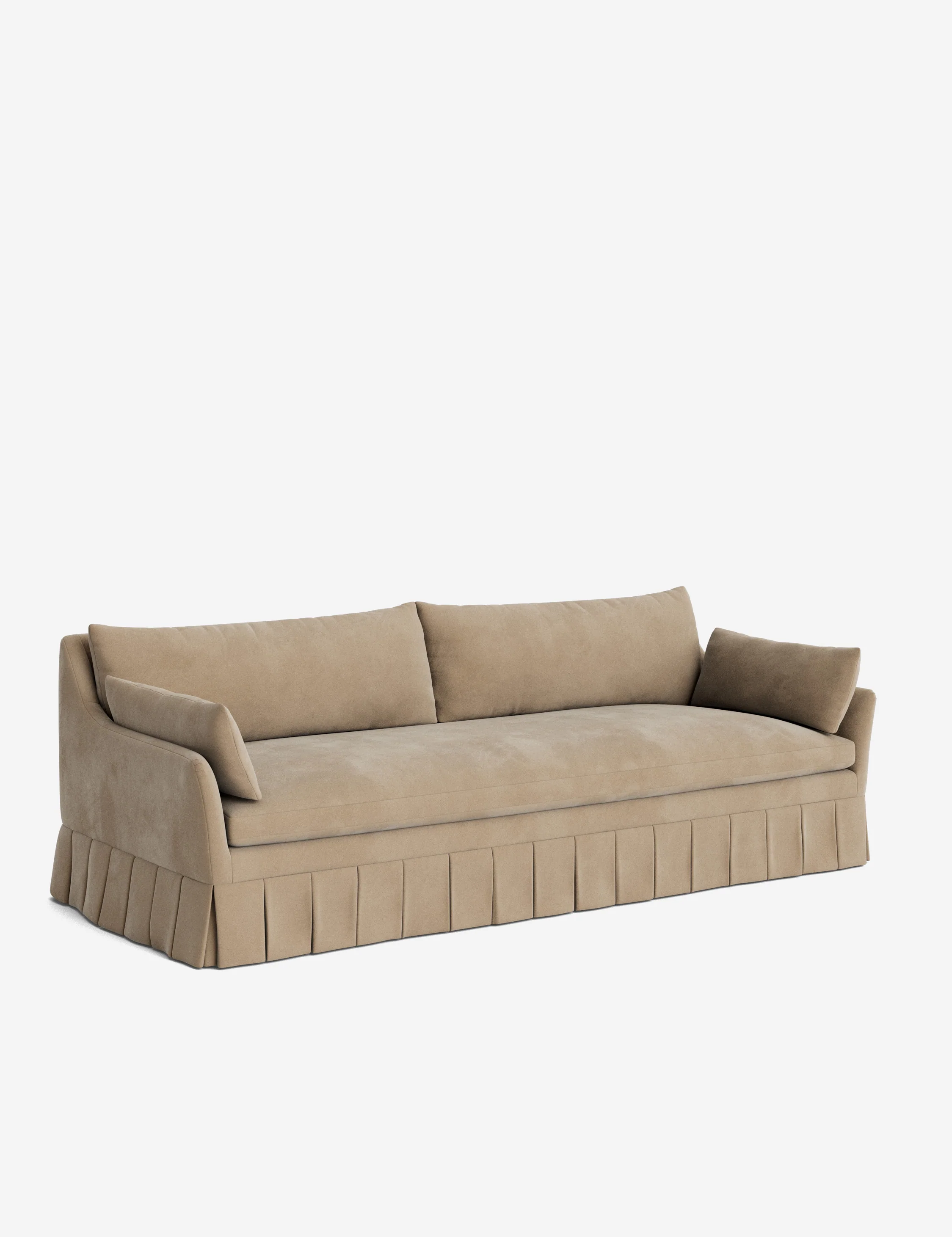 Portola Luxe Depth Pleated Sofa - Image 159