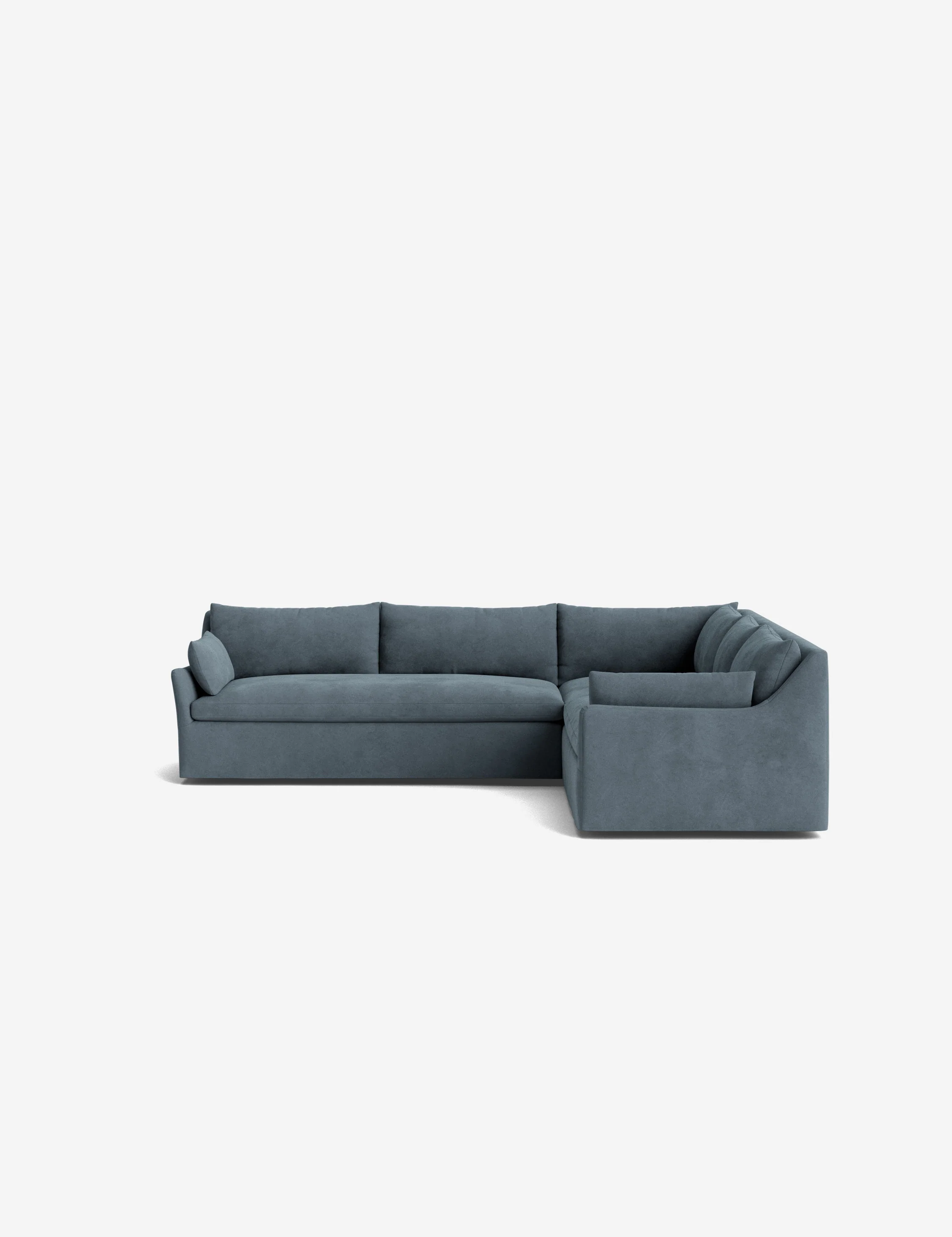 Portola Luxe Depth Slipcover Corner Sectional Sofa - Image 106