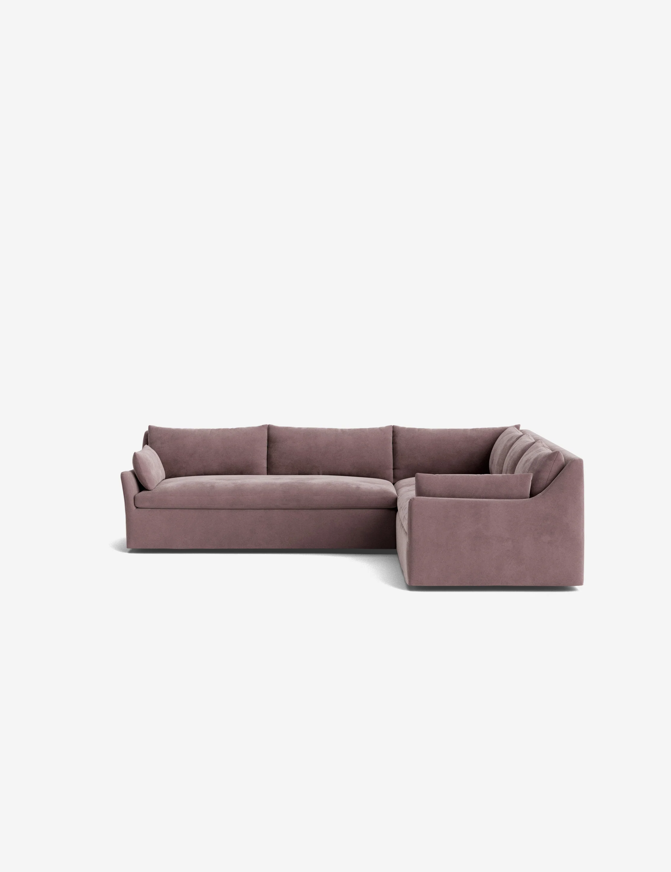 Portola Luxe Depth Slipcover Corner Sectional Sofa - Image 125
