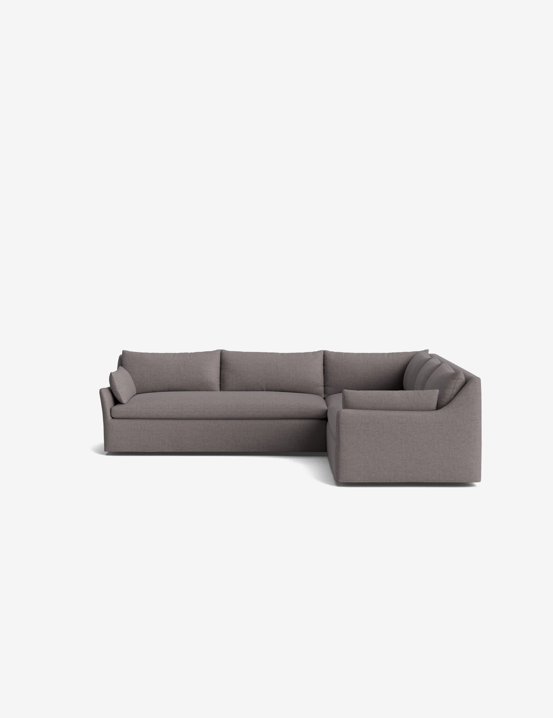 Portola Luxe Depth Slipcover Corner Sectional Sofa - Image 131