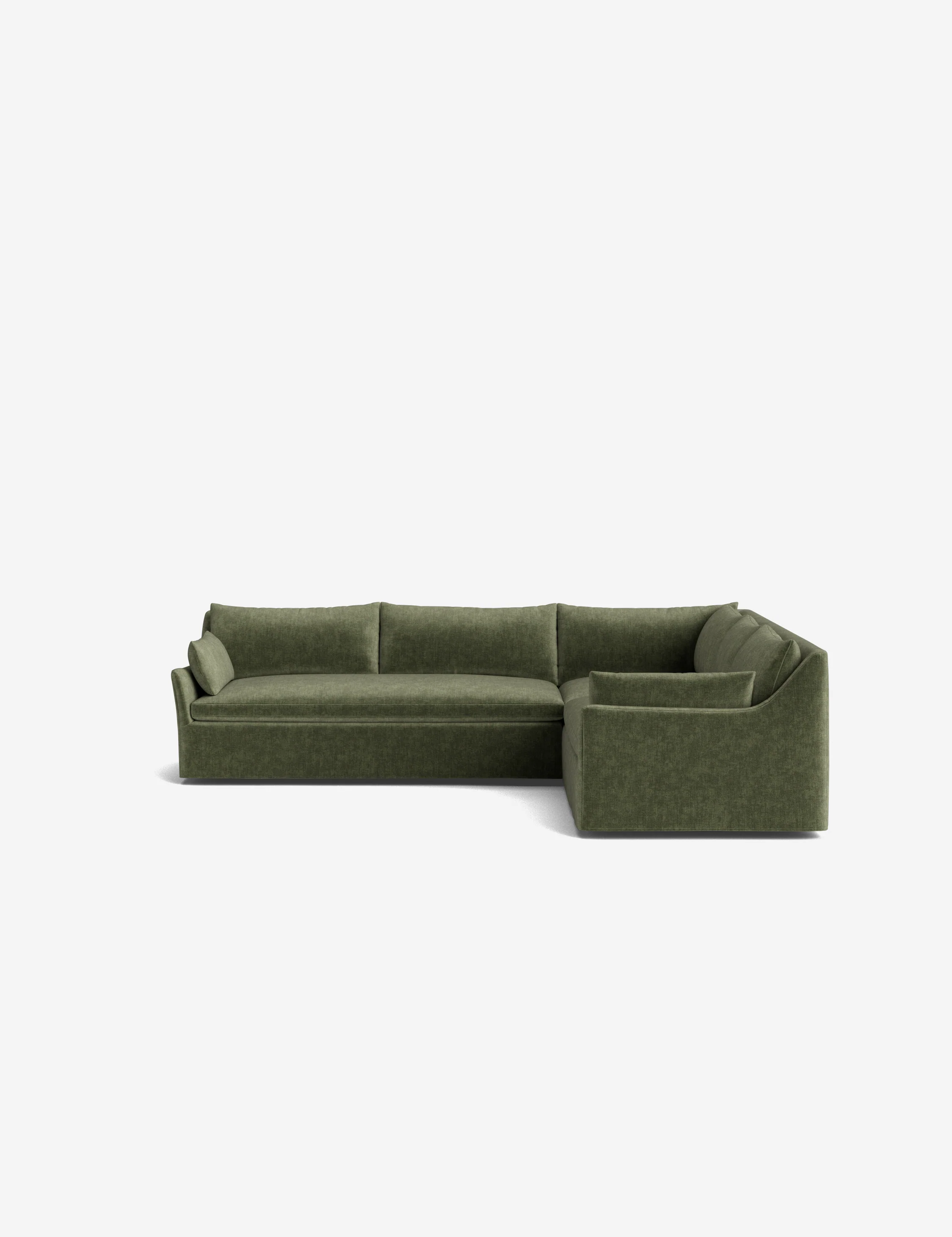 Portola Luxe Depth Slipcover Corner Sectional Sofa - Image 137