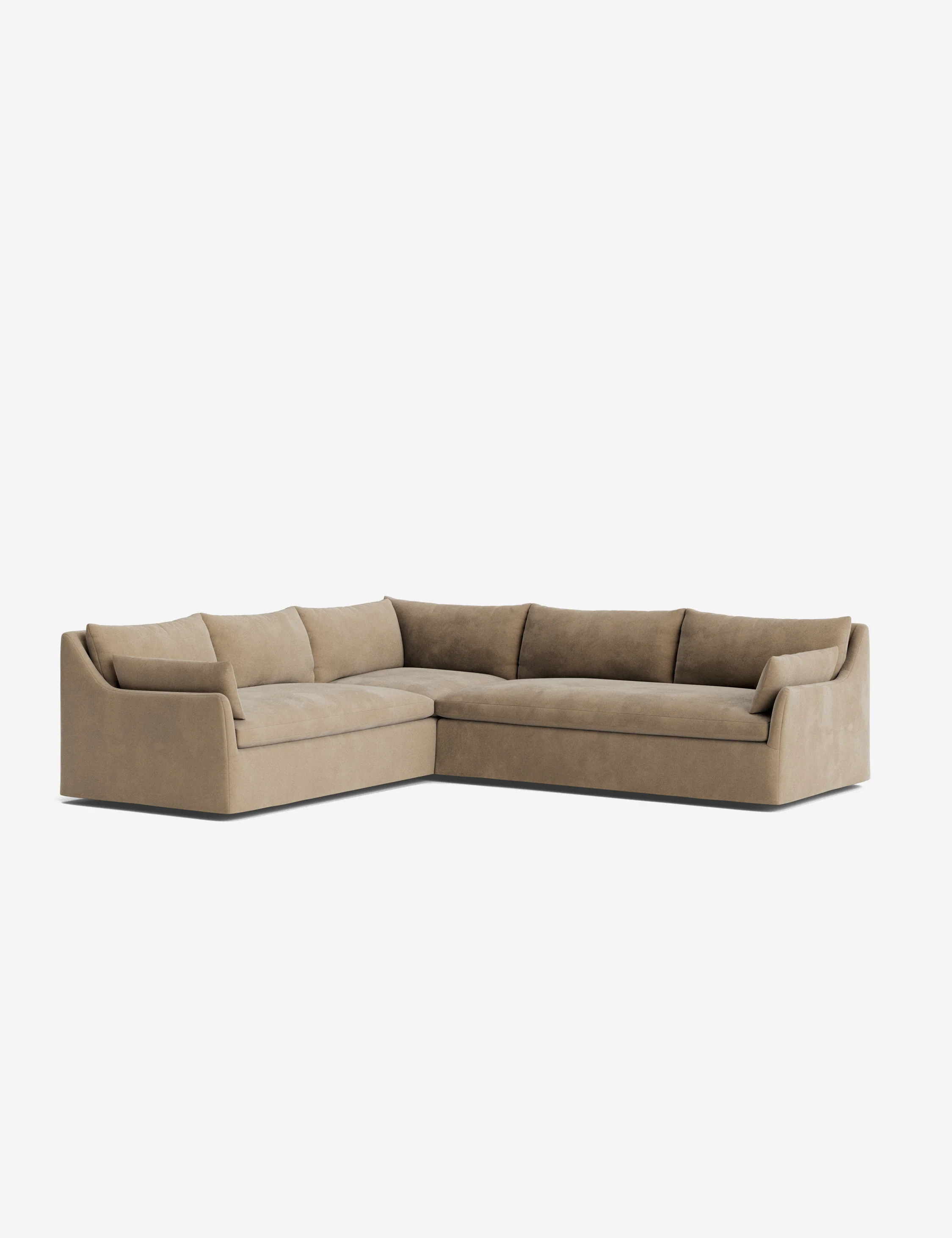 Portola Luxe Depth Slipcover Corner Sectional Sofa - Image 15