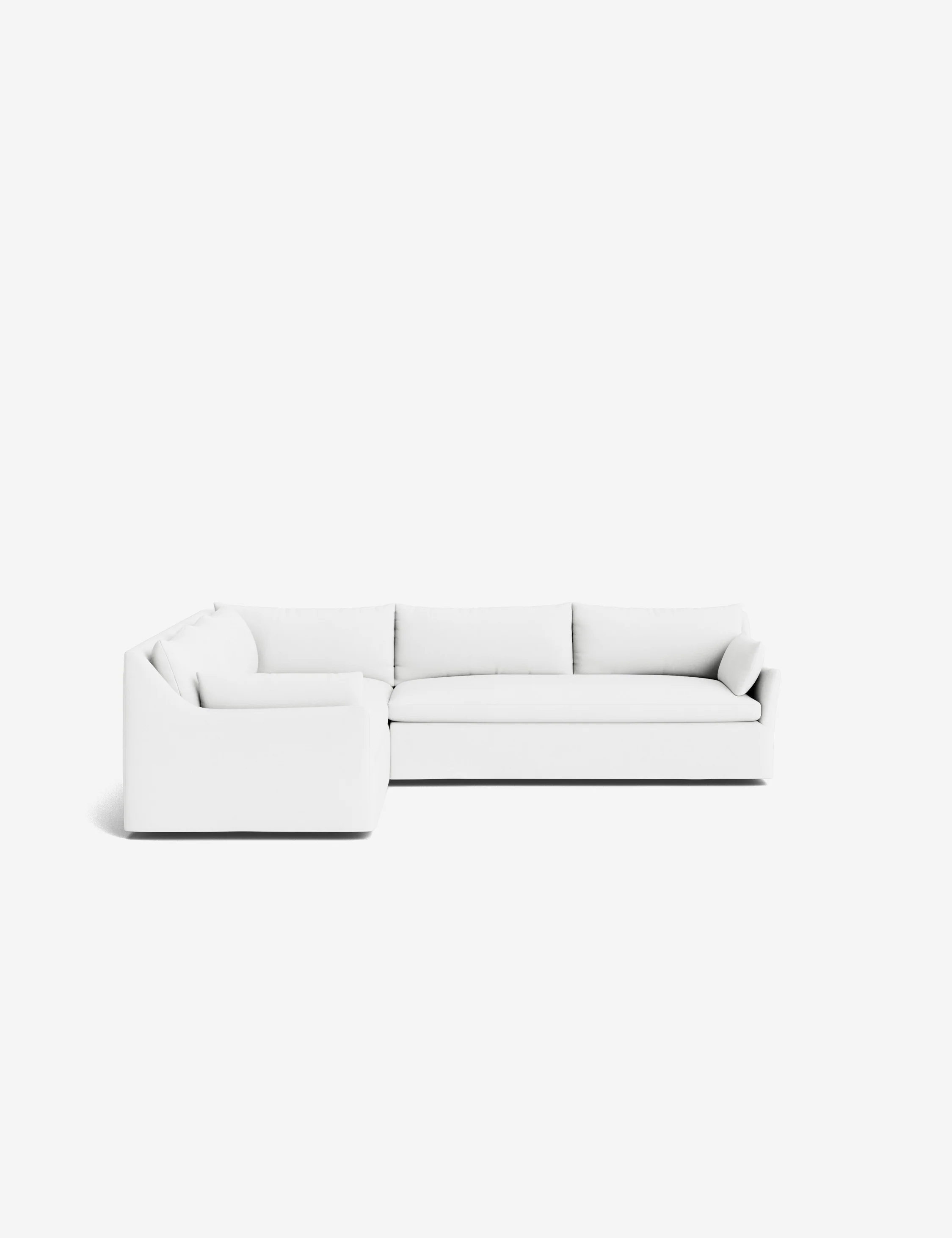 Portola Luxe Depth Slipcover Corner Sectional Sofa - Image 28