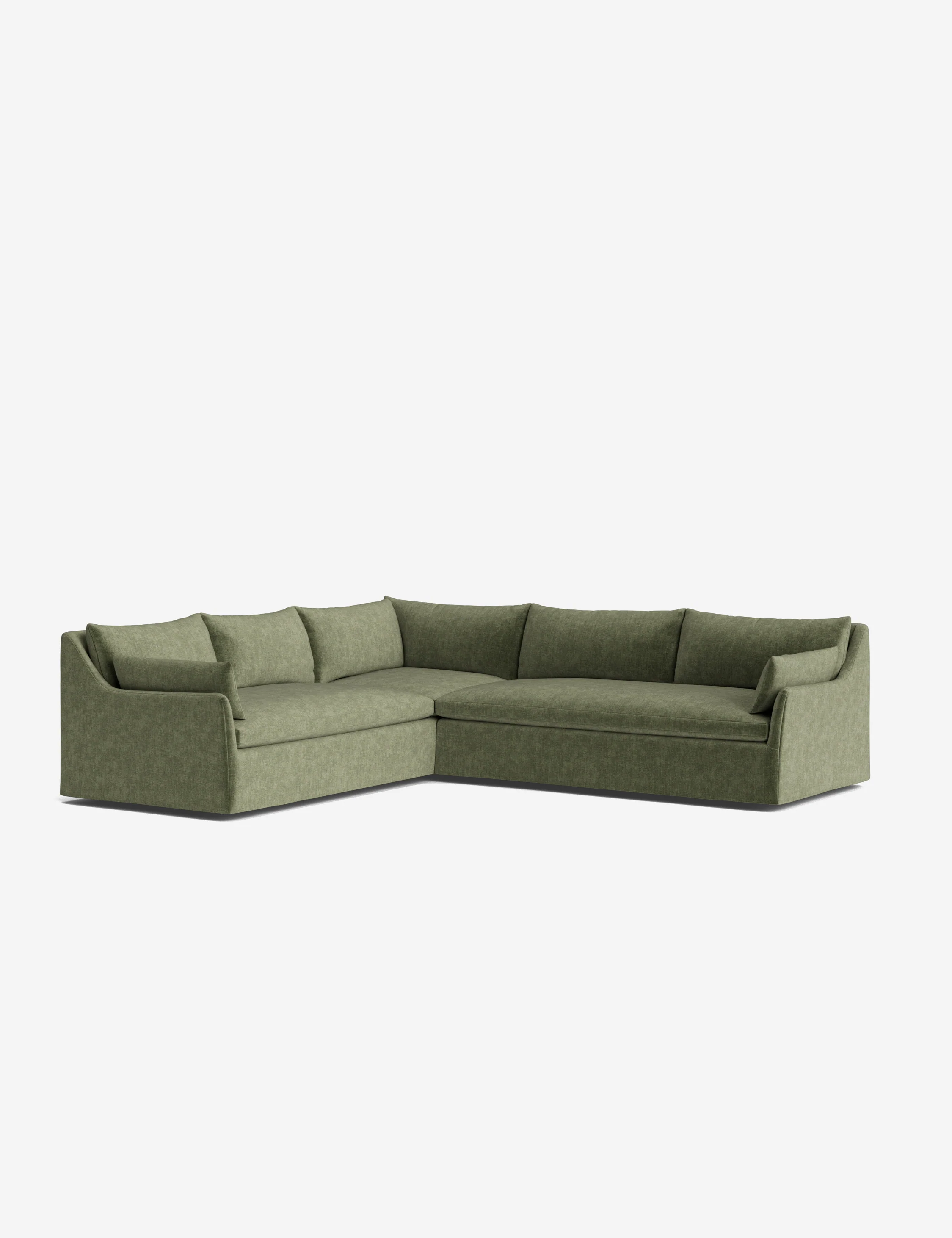 Portola Luxe Depth Slipcover Corner Sectional Sofa - Image 30