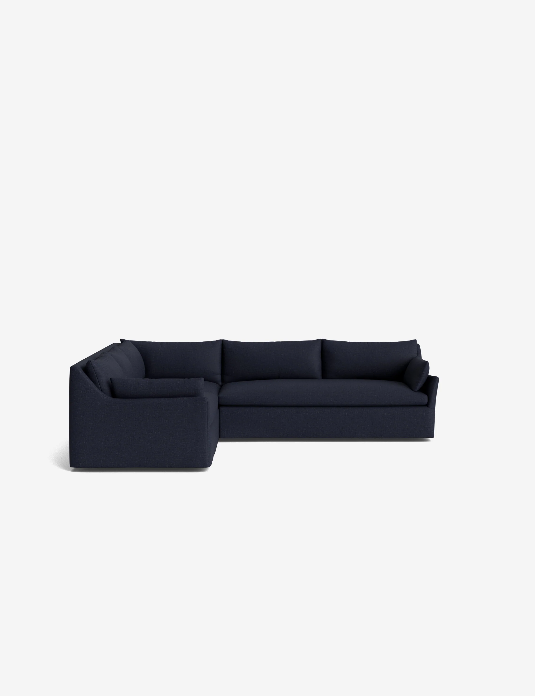 Portola Luxe Depth Slipcover Corner Sectional Sofa - Image 37