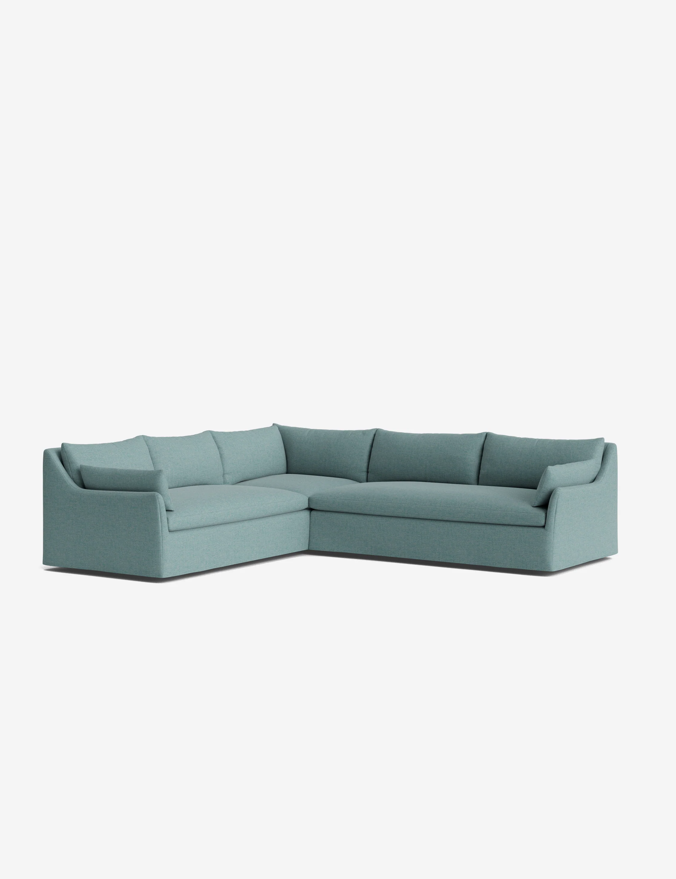 Portola Luxe Depth Slipcover Corner Sectional Sofa - Image 51