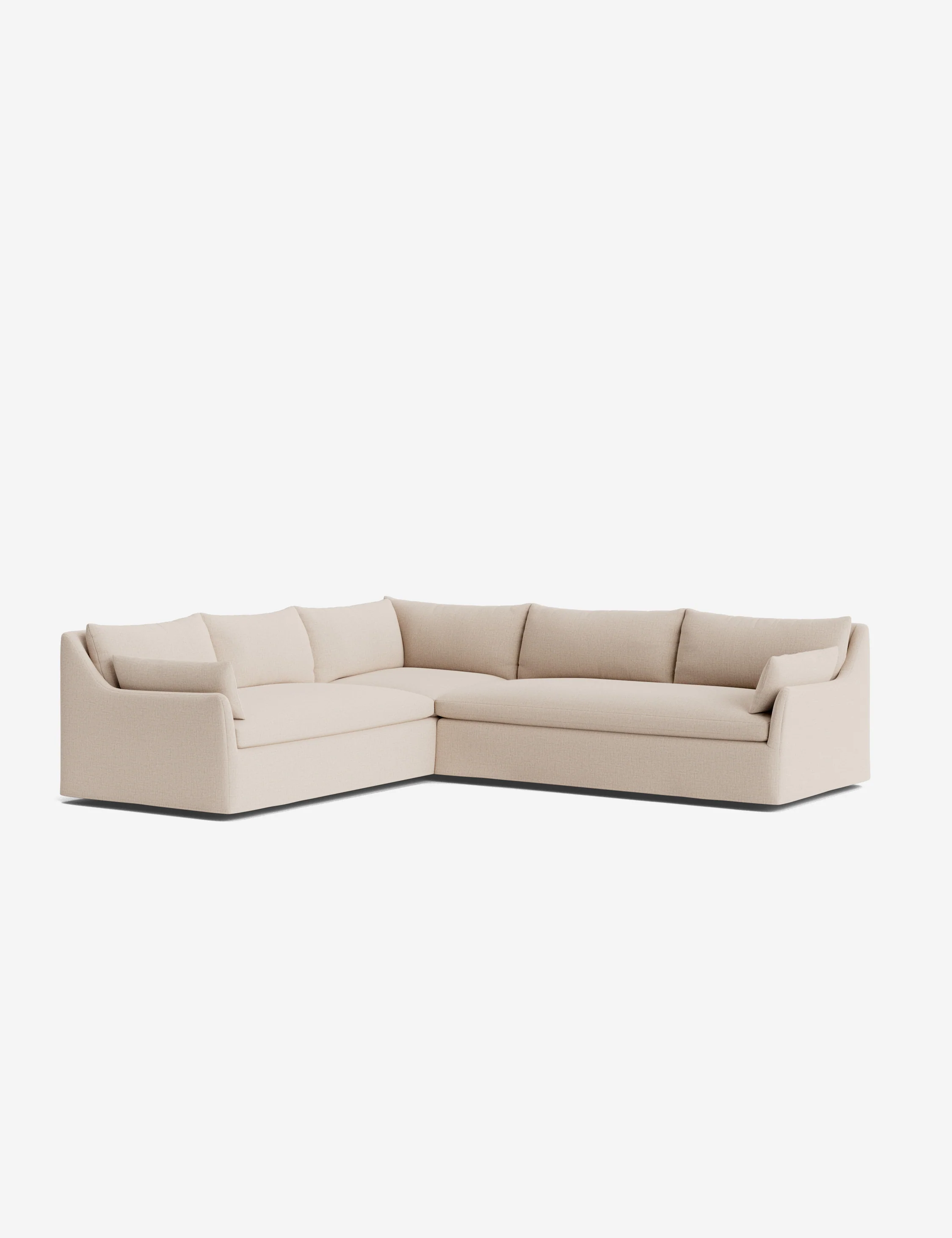 Portola Luxe Depth Slipcover Corner Sectional Sofa - Image 72