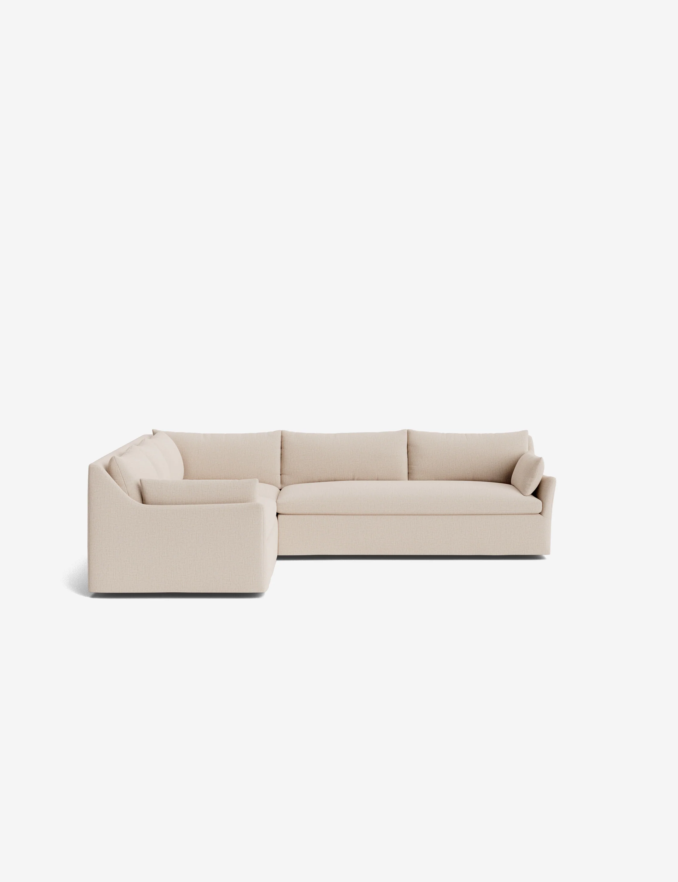 Portola Luxe Depth Slipcover Corner Sectional Sofa - Image 73