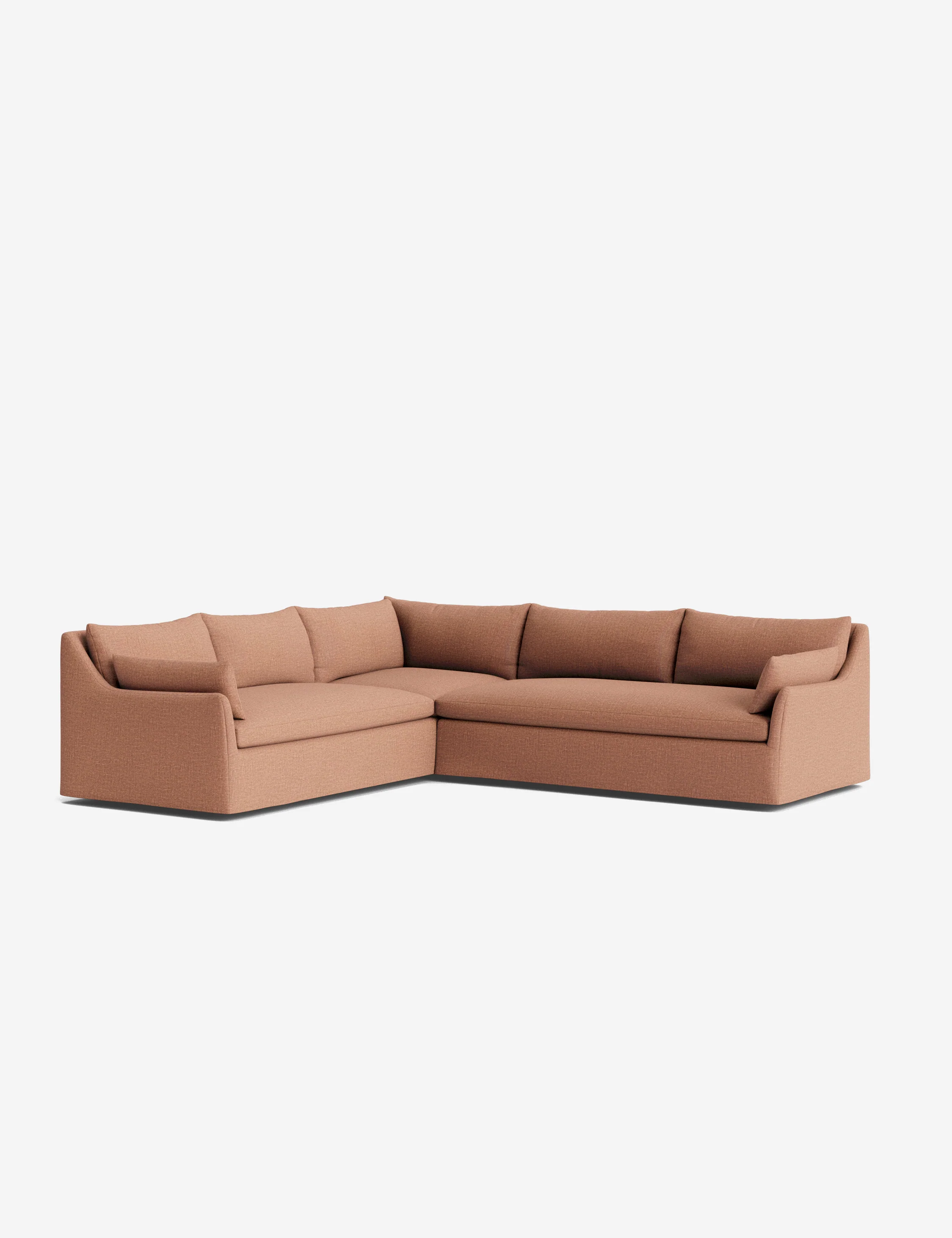Portola Luxe Depth Slipcover Corner Sectional Sofa - Image 84