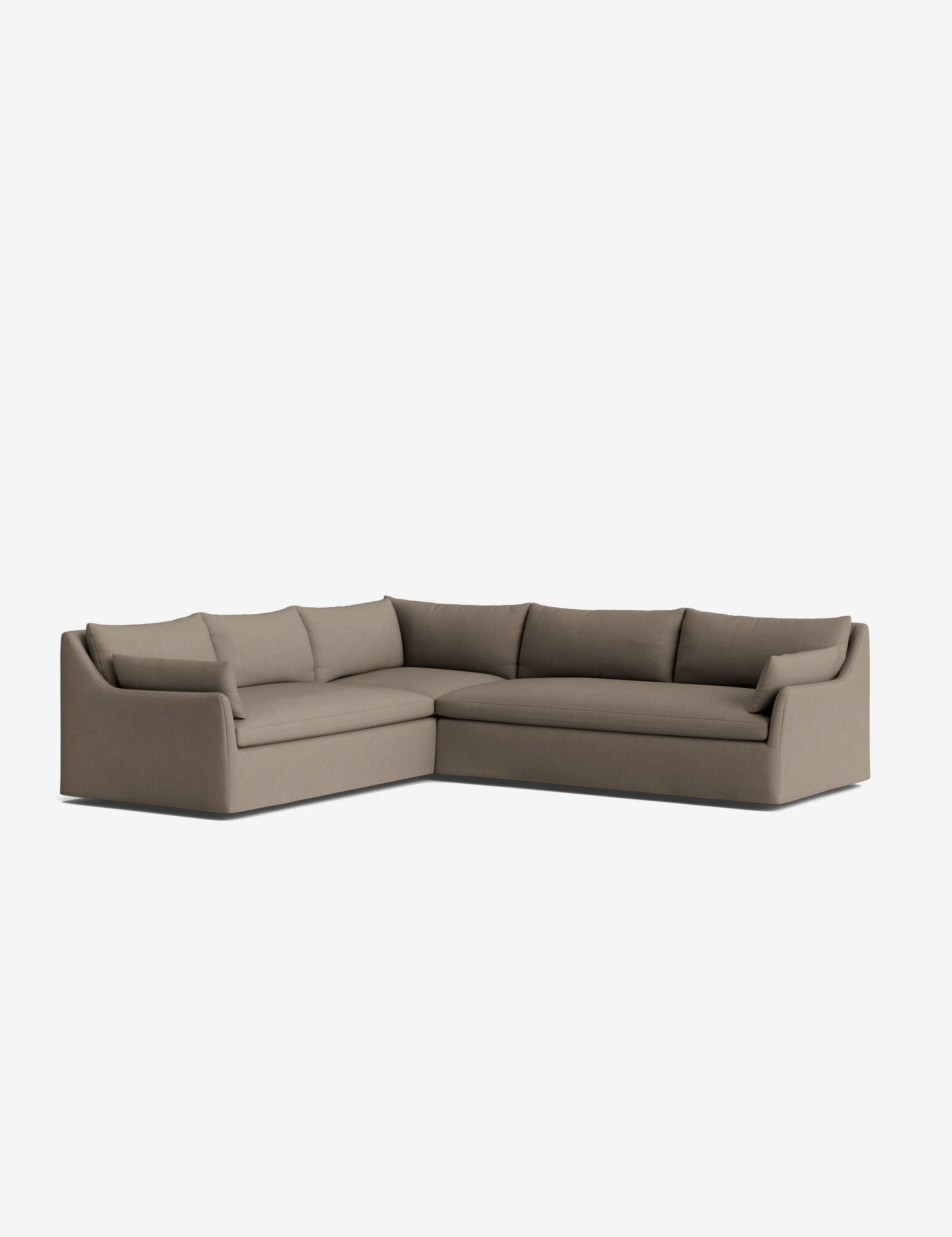 Portola Luxe Depth Slipcover Corner Sectional Sofa - Image 87
