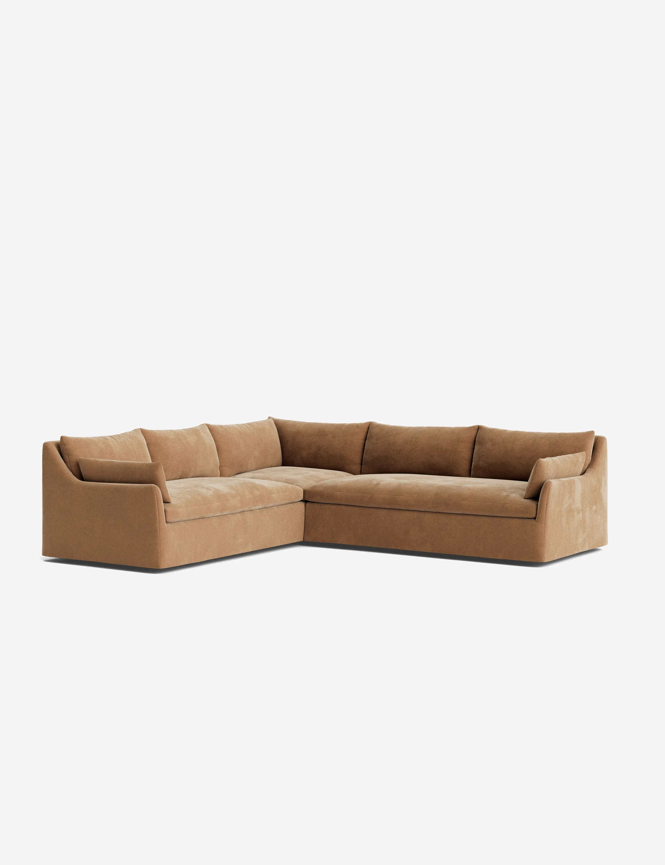 Portola Luxe Depth Slipcover Corner Sectional Sofa - Image 93