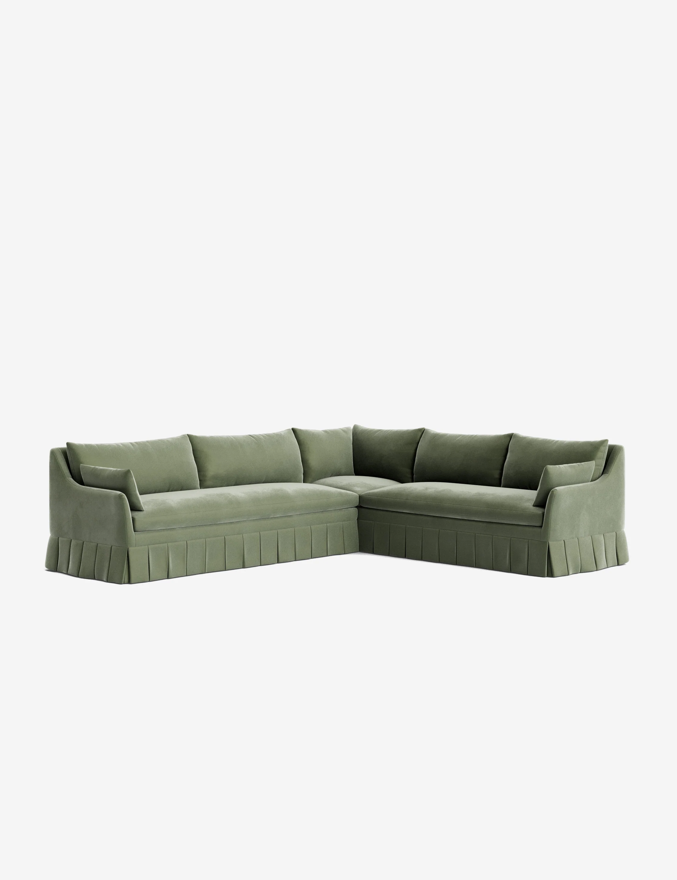 Portola Pleated Sectional Sofa - Image 27