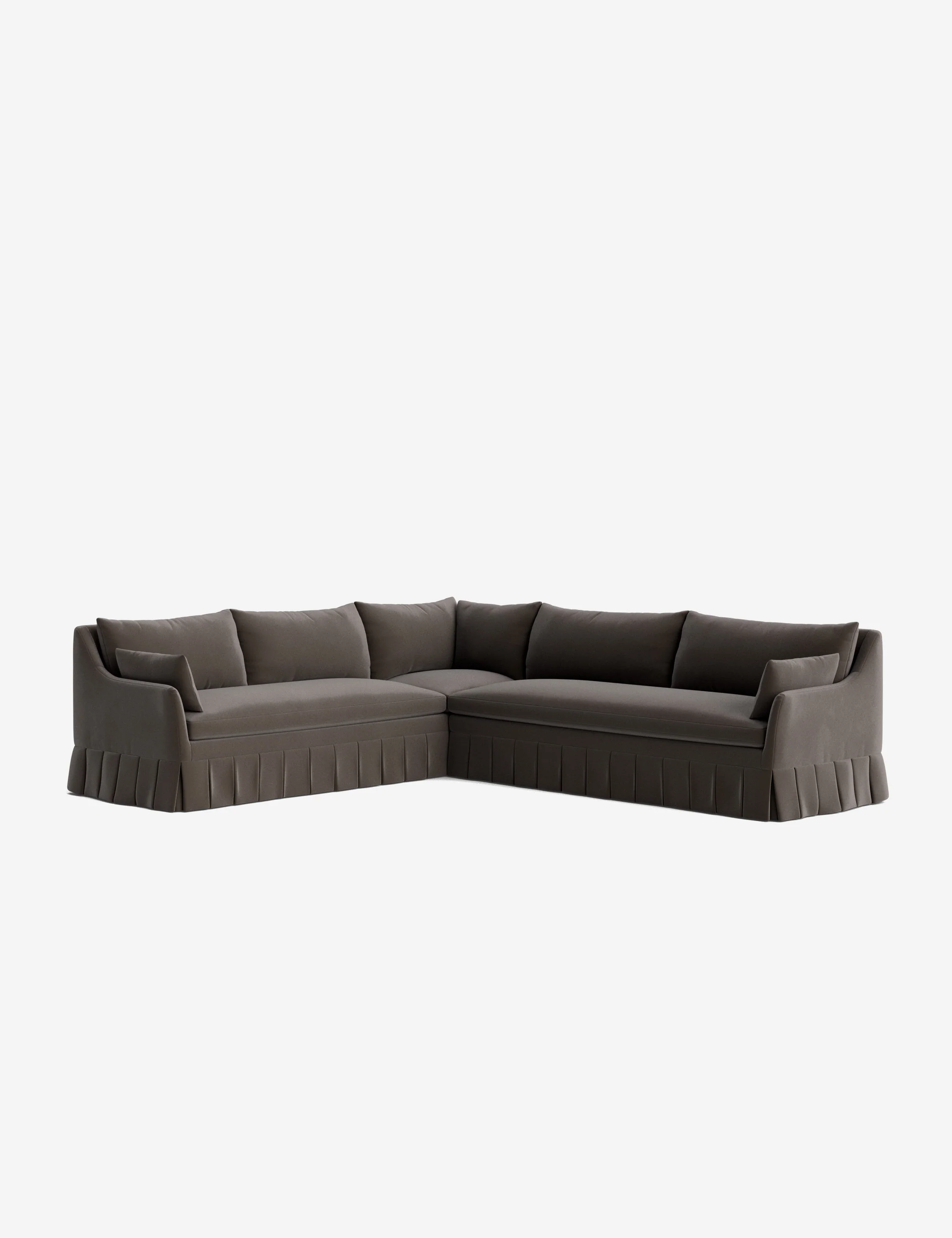 Portola Pleated Sectional Sofa - Image 32