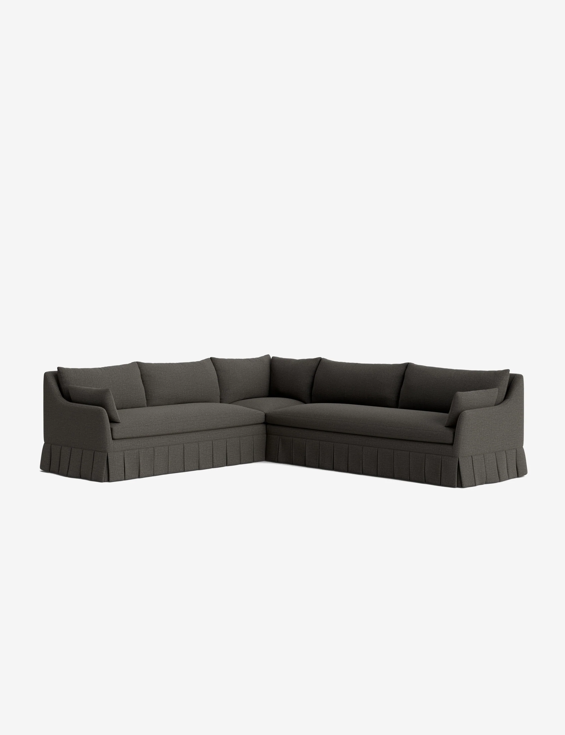 Portola Pleated Sectional Sofa - Image 39