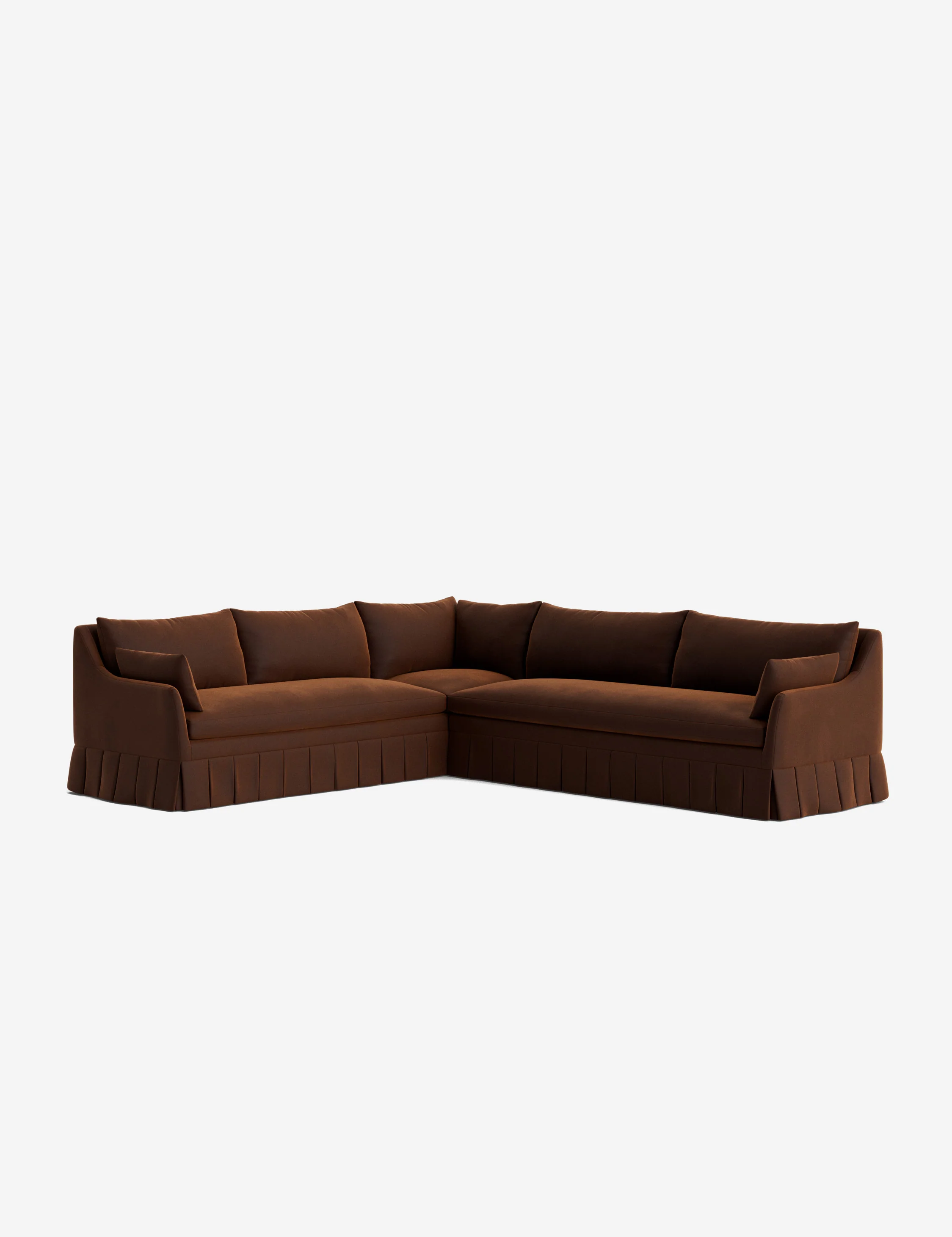 Portola Pleated Sectional Sofa - Image 41