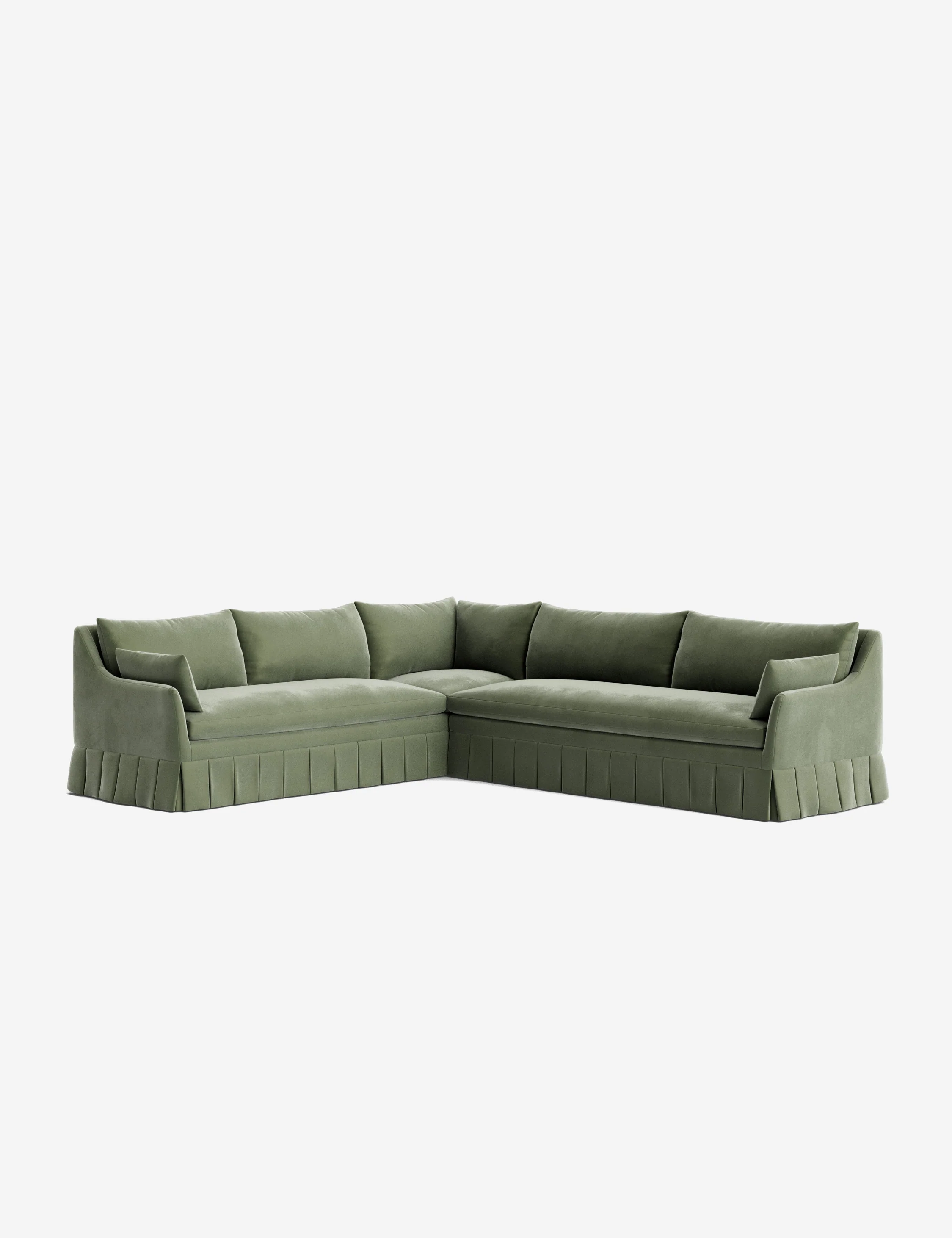 Portola Pleated Sectional Sofa - Image 50