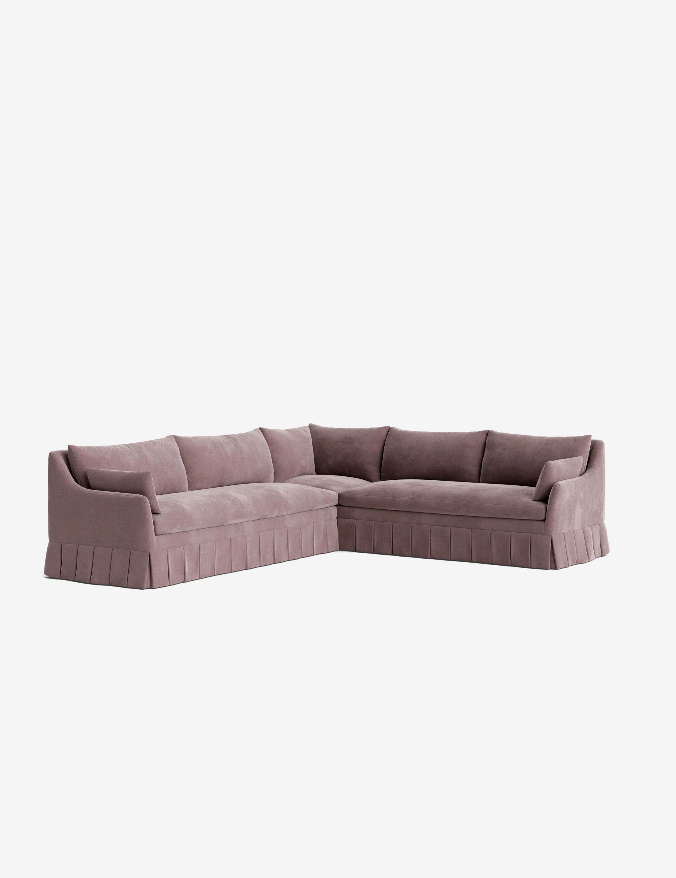 Portola Pleated Sectional Sofa - Image 60