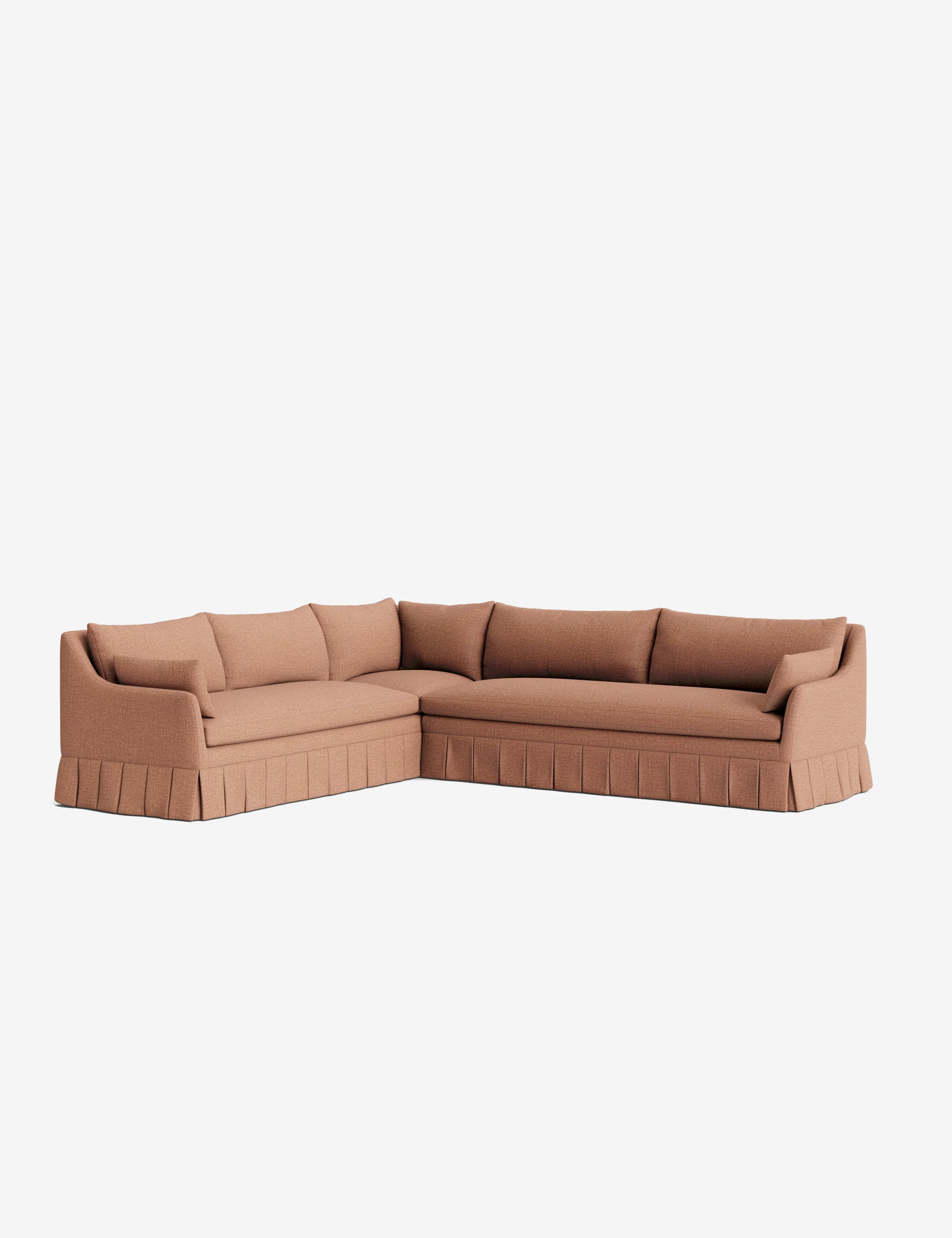 Portola Pleated Sectional Sofa - Image 64