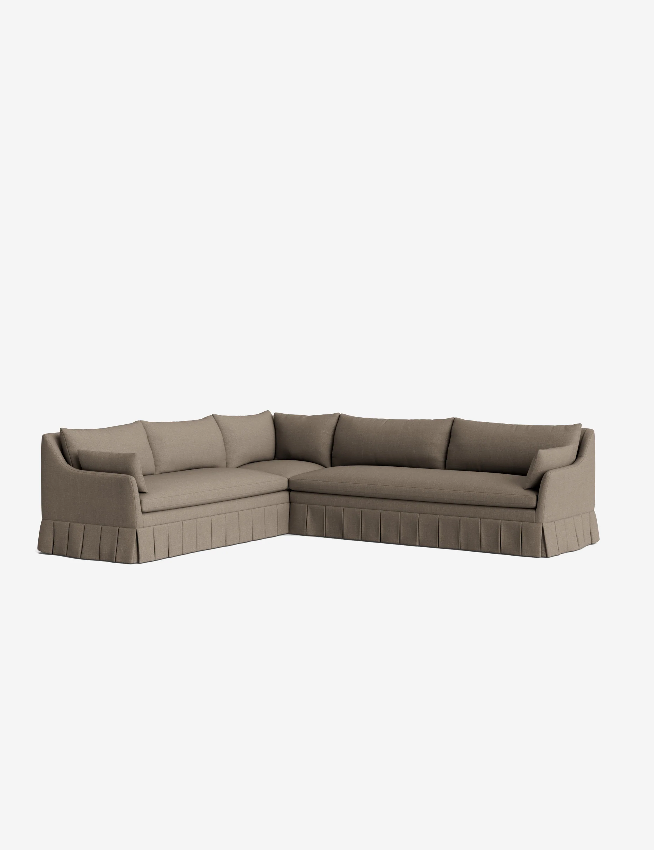 Portola Pleated Sectional Sofa - Image 65