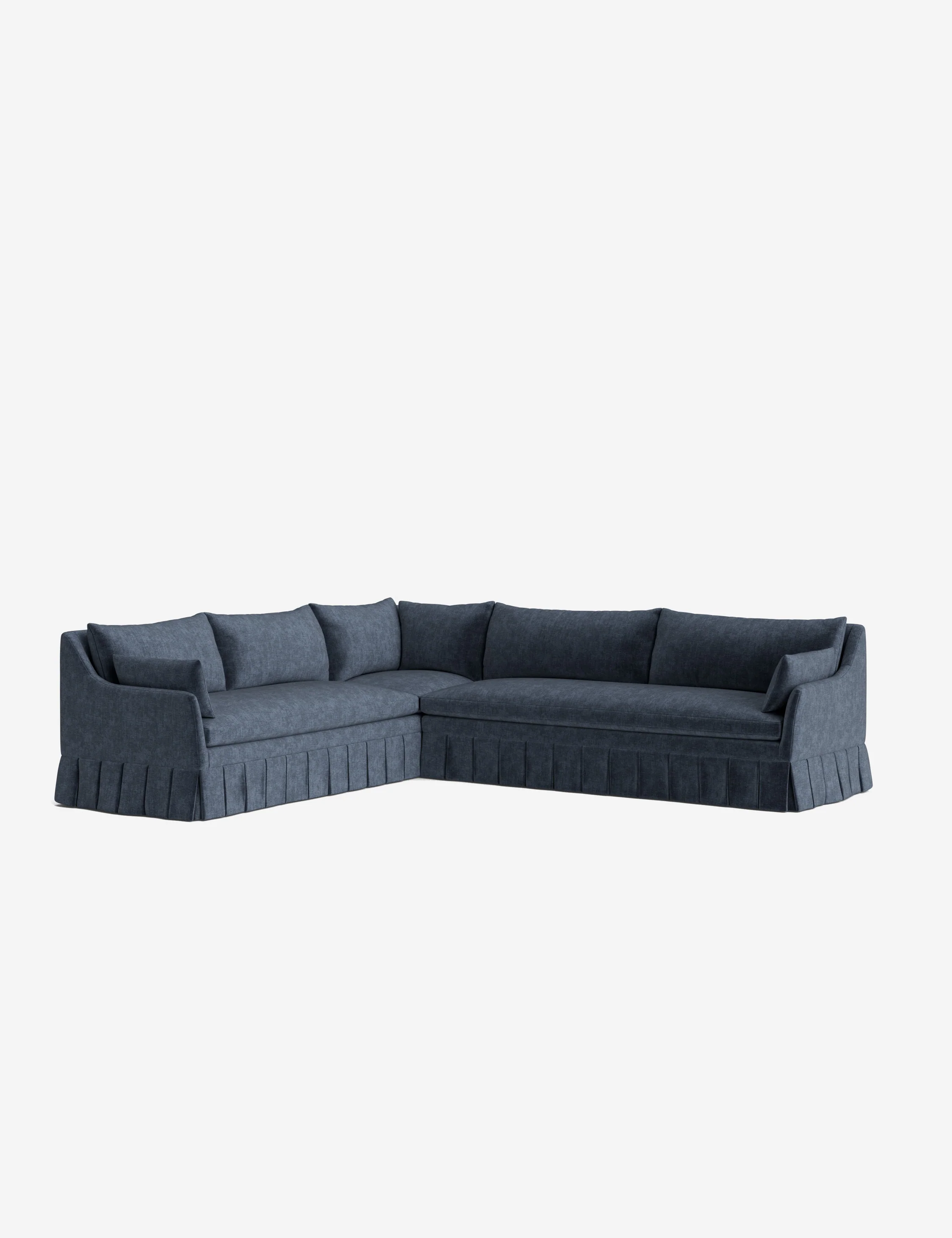Portola Pleated Sectional Sofa - Image 68
