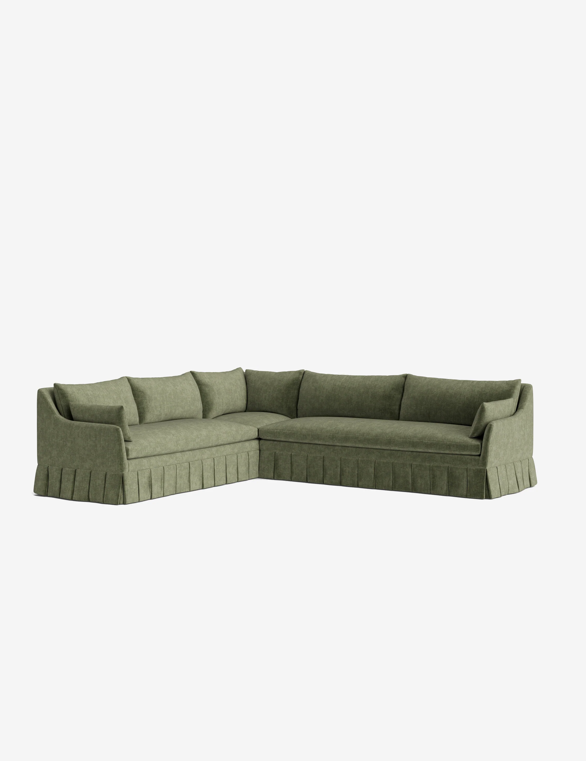 Portola Pleated Sectional Sofa - Image 74