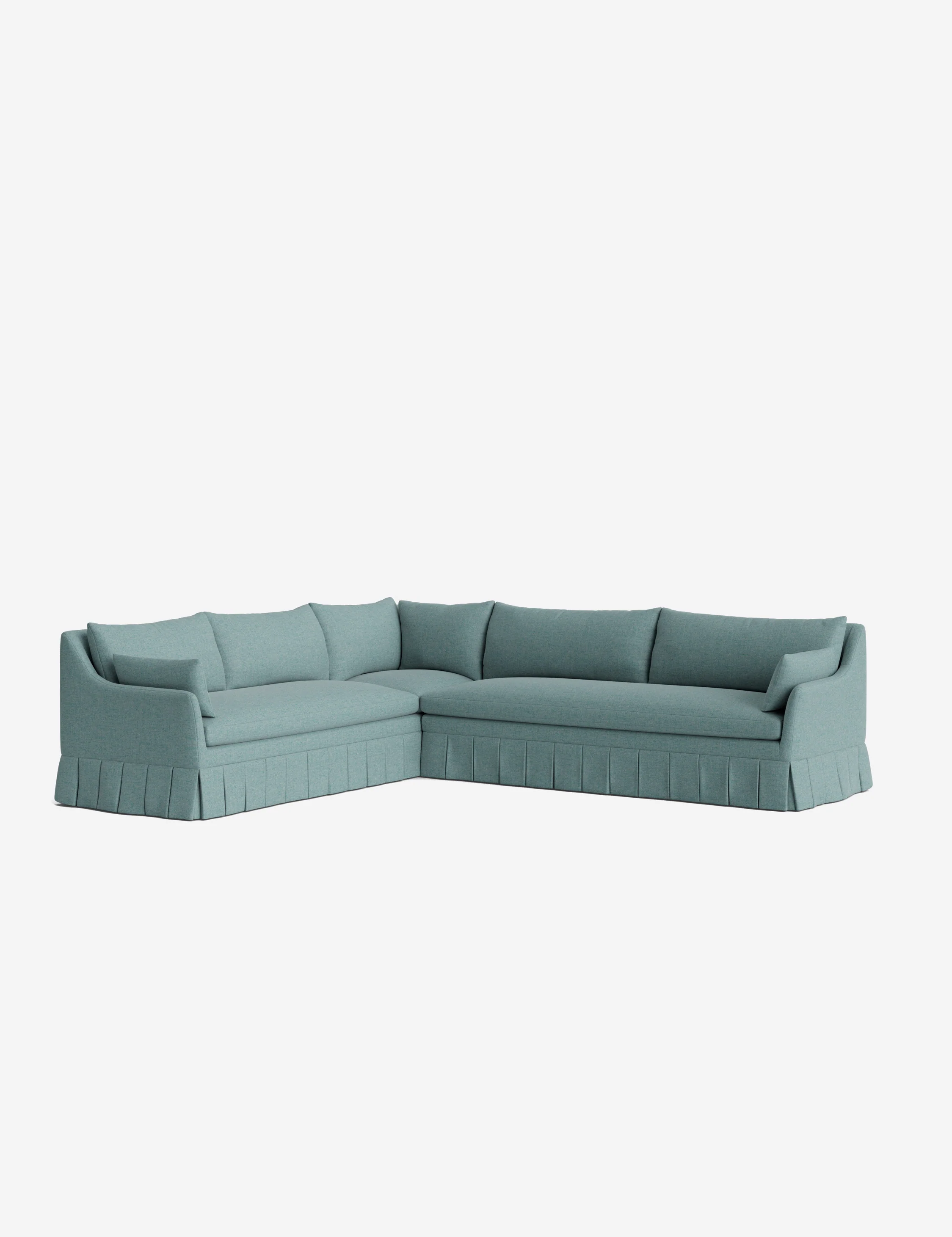 Portola Pleated Sectional Sofa - Image 77