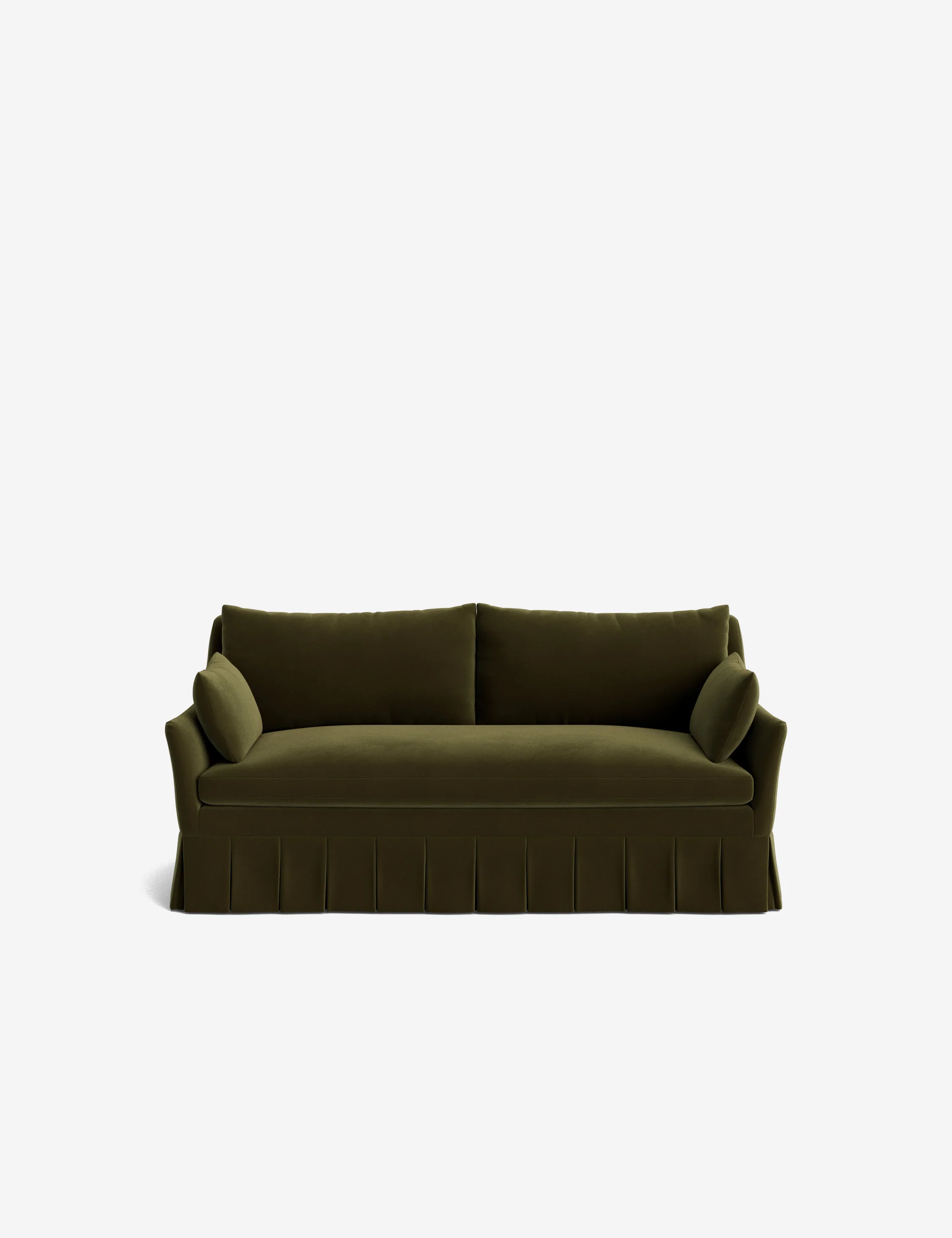 Portola Pleated Sofa - Image 10