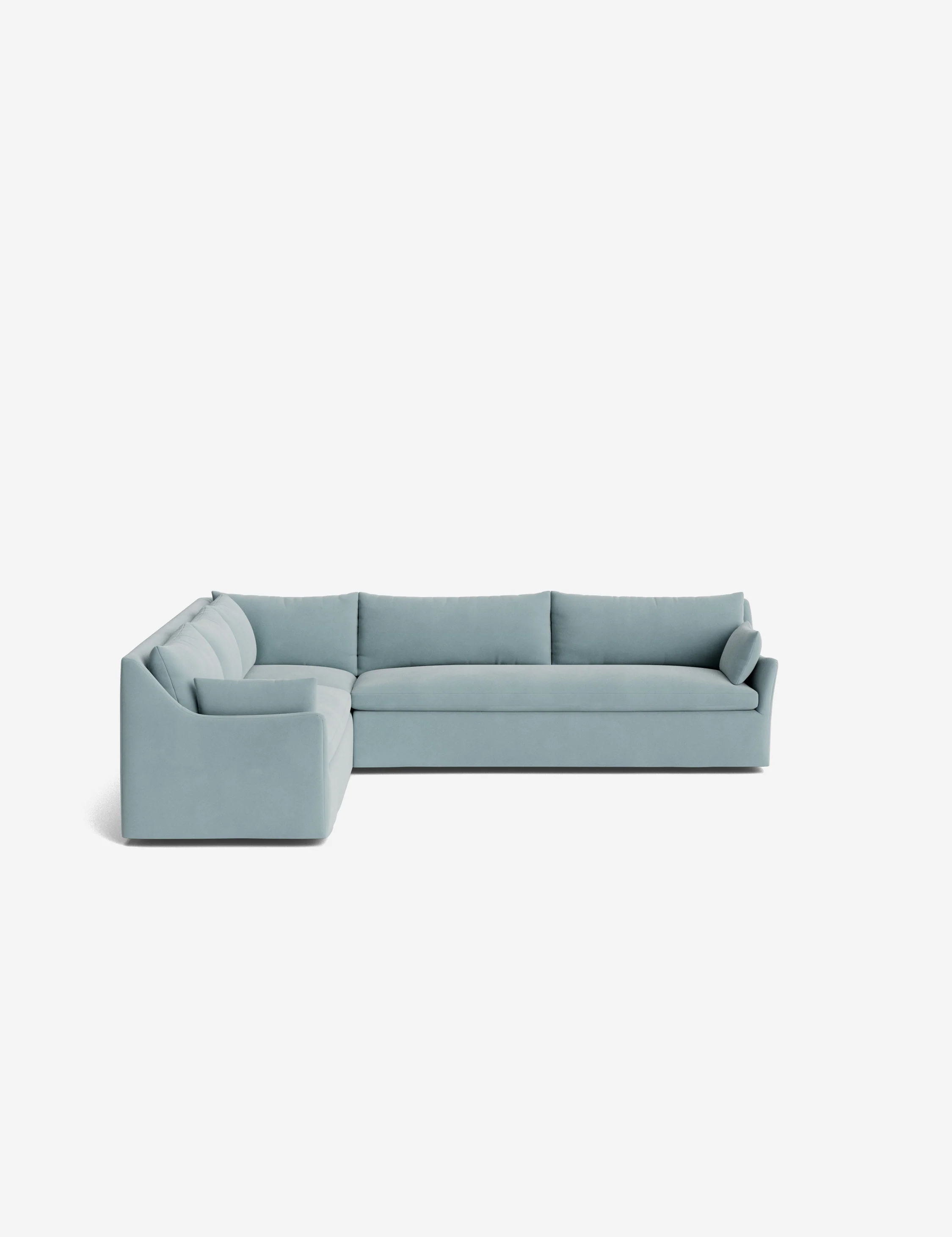 Portola Slipcover Corner Sectional Sofa - Image 105