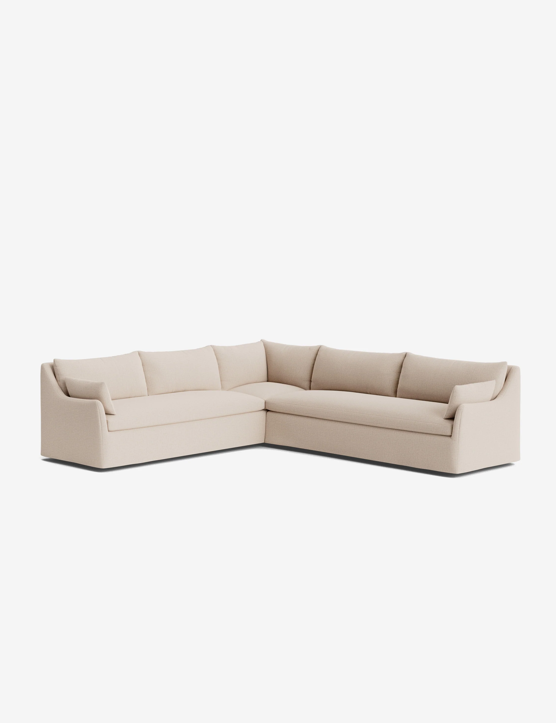 Portola Slipcover Corner Sectional Sofa - Image 108