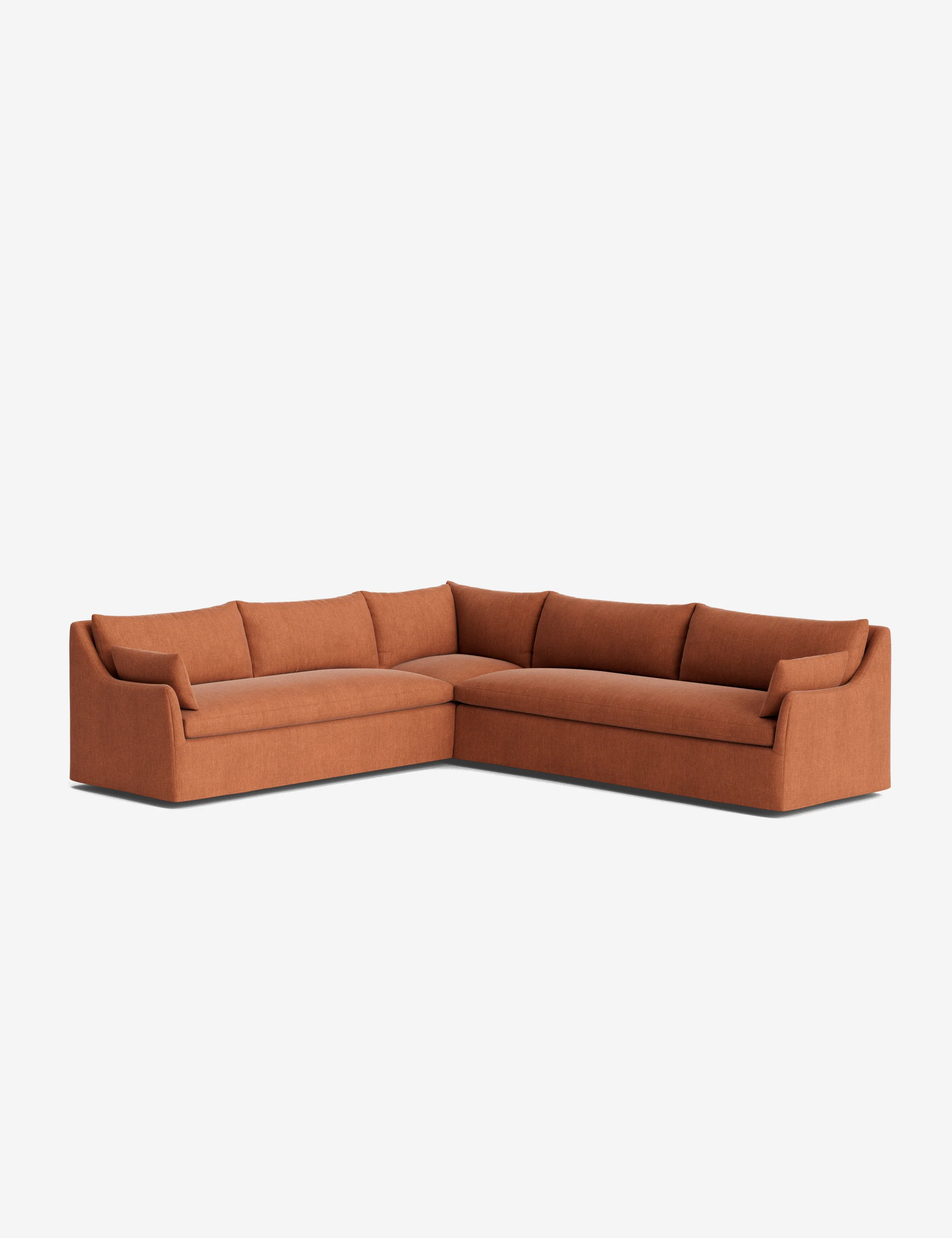 Portola Slipcover Corner Sectional Sofa - Image 112