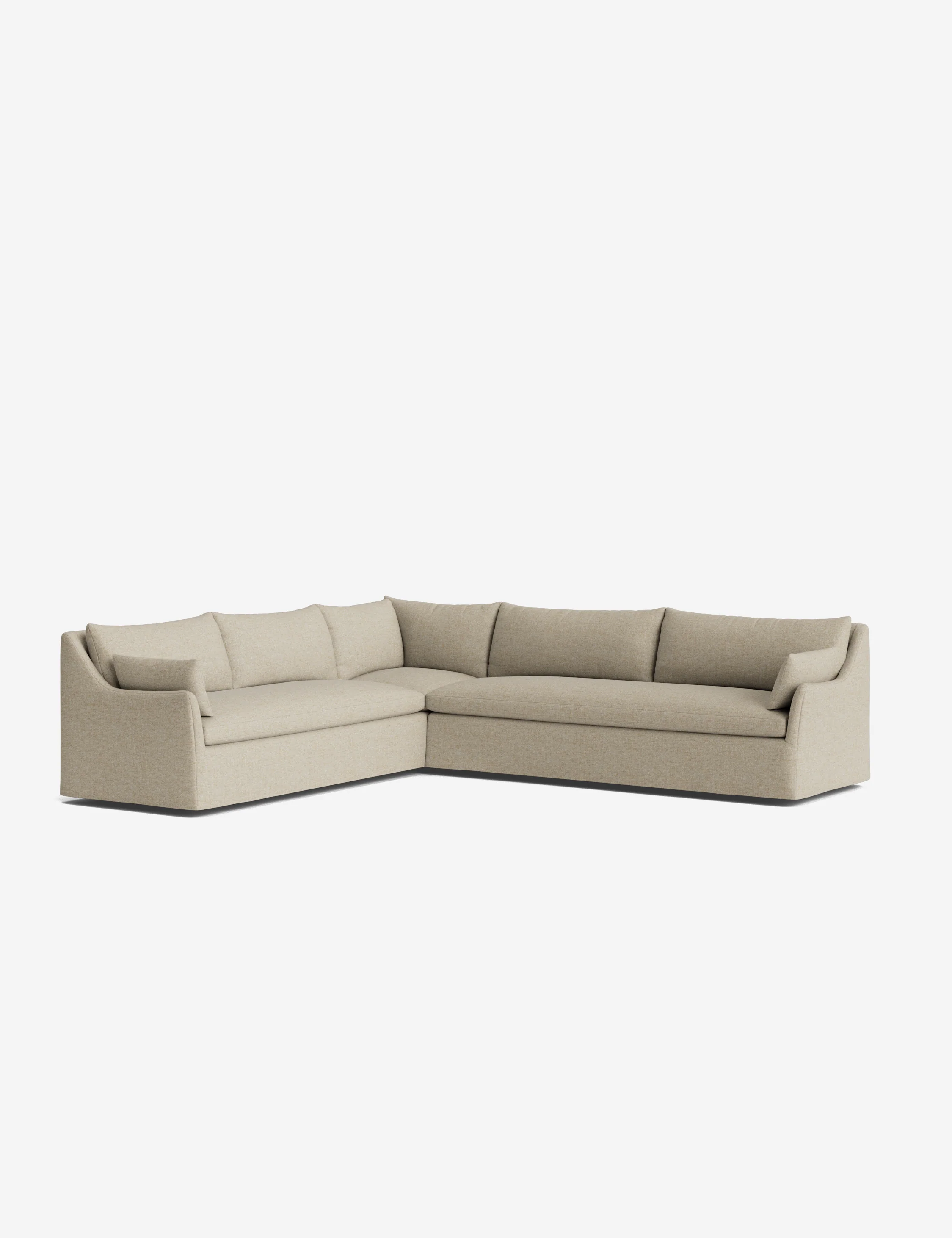 Portola Slipcover Corner Sectional Sofa - Image 135