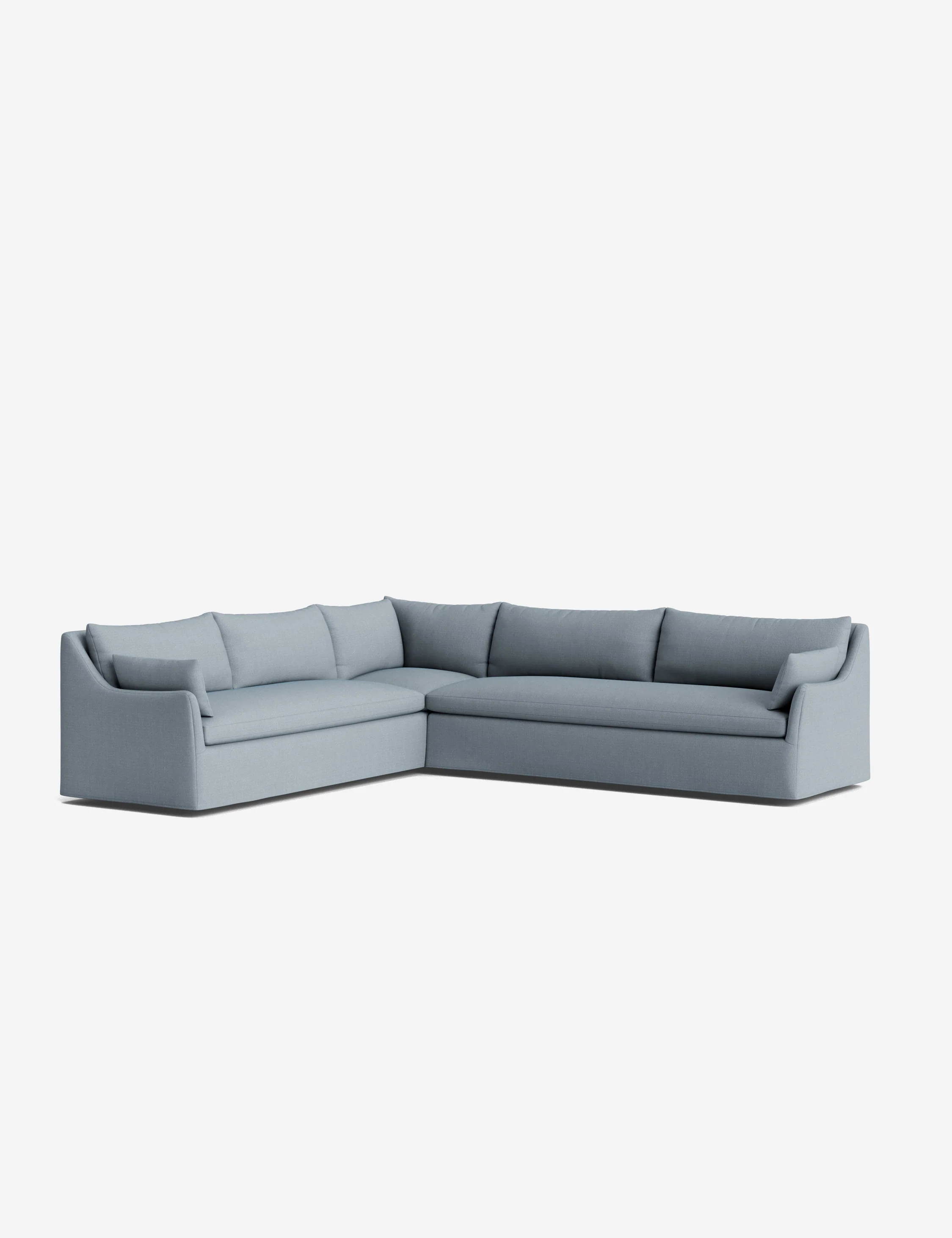 Portola Slipcover Corner Sectional Sofa - Image 146