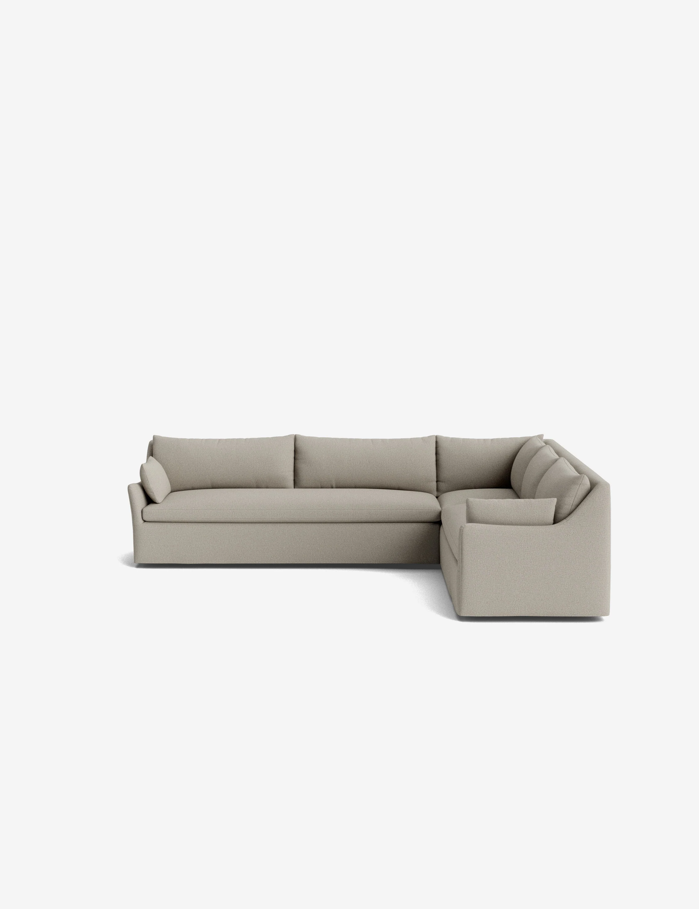 Portola Slipcover Corner Sectional Sofa - Image 15
