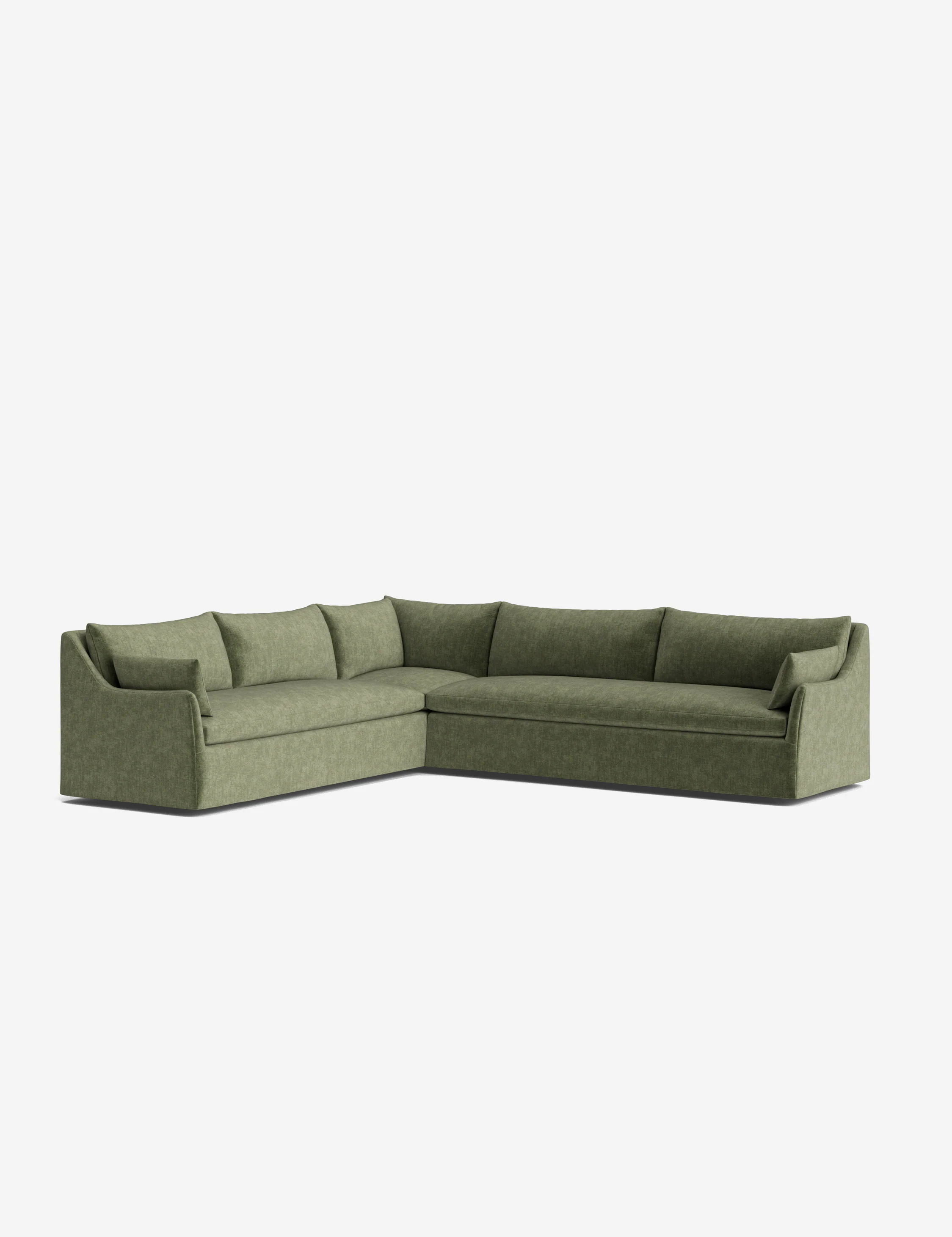 Portola Slipcover Corner Sectional Sofa - Image 154