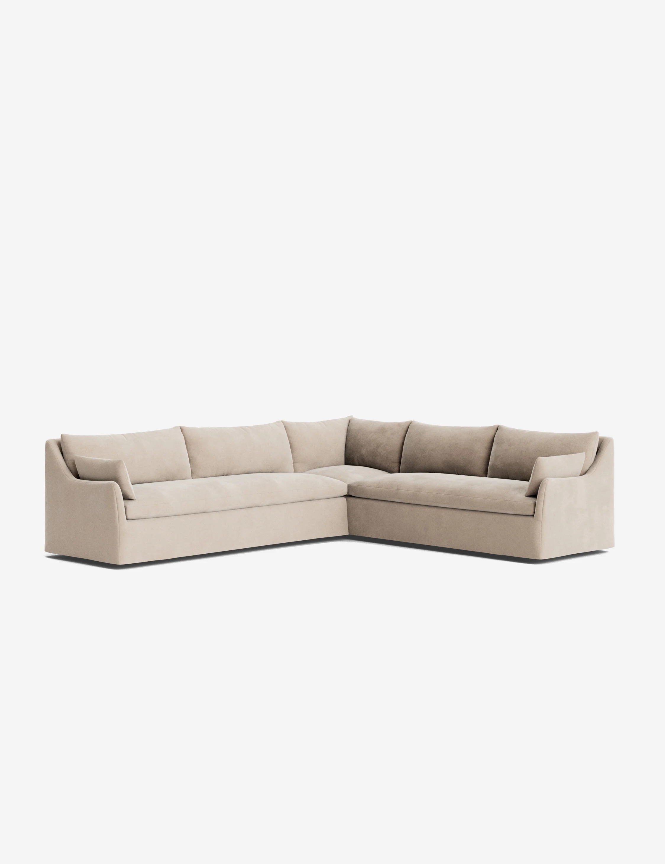 Portola Slipcover Corner Sectional Sofa - Image 161
