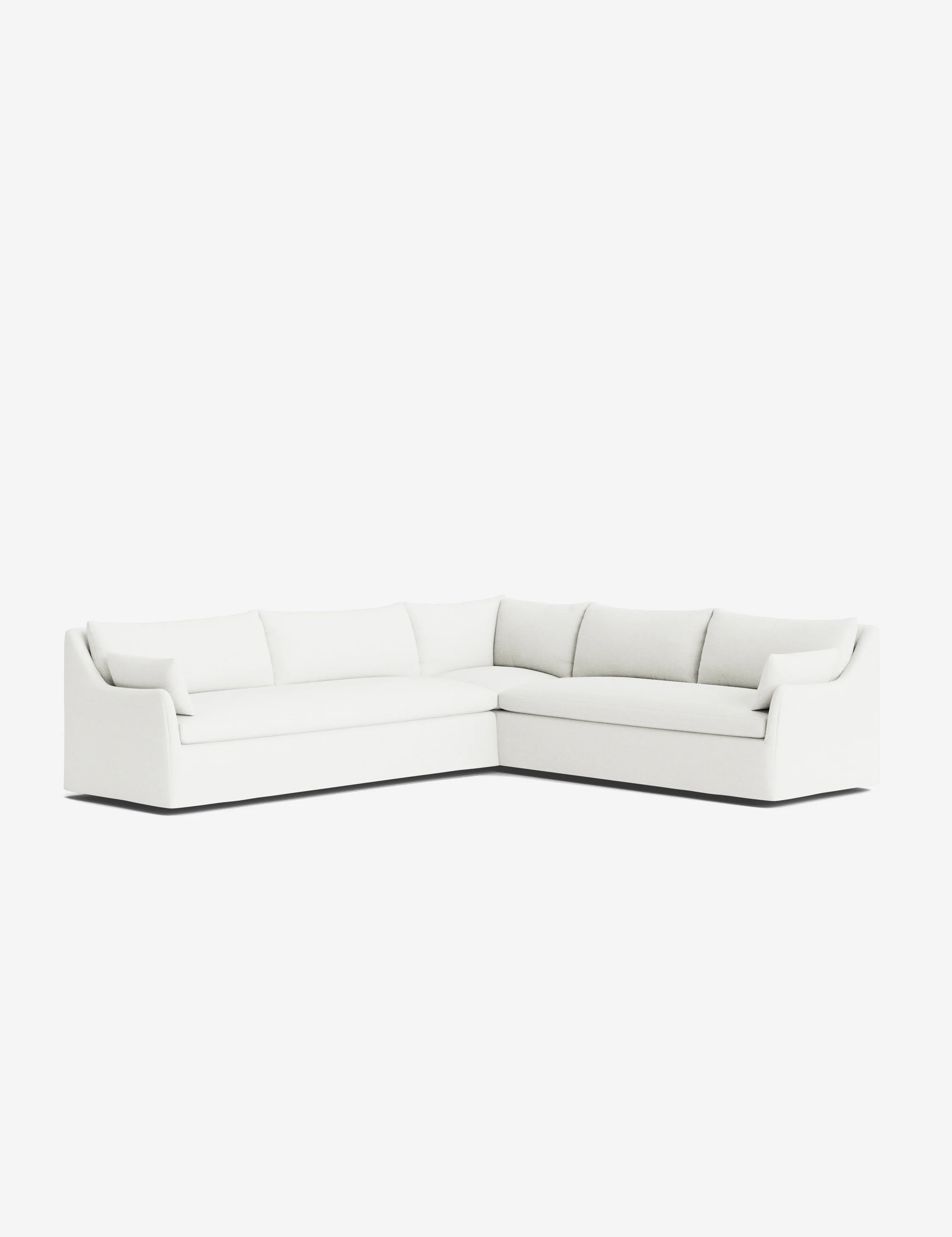 Portola Slipcover Corner Sectional Sofa - Image 162