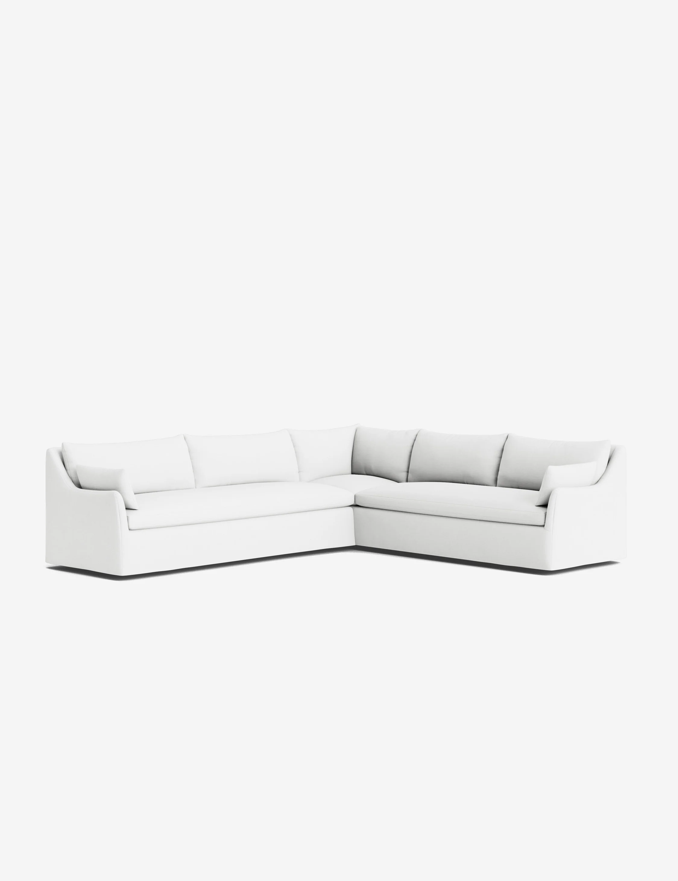 Portola Slipcover Corner Sectional Sofa - Image 174