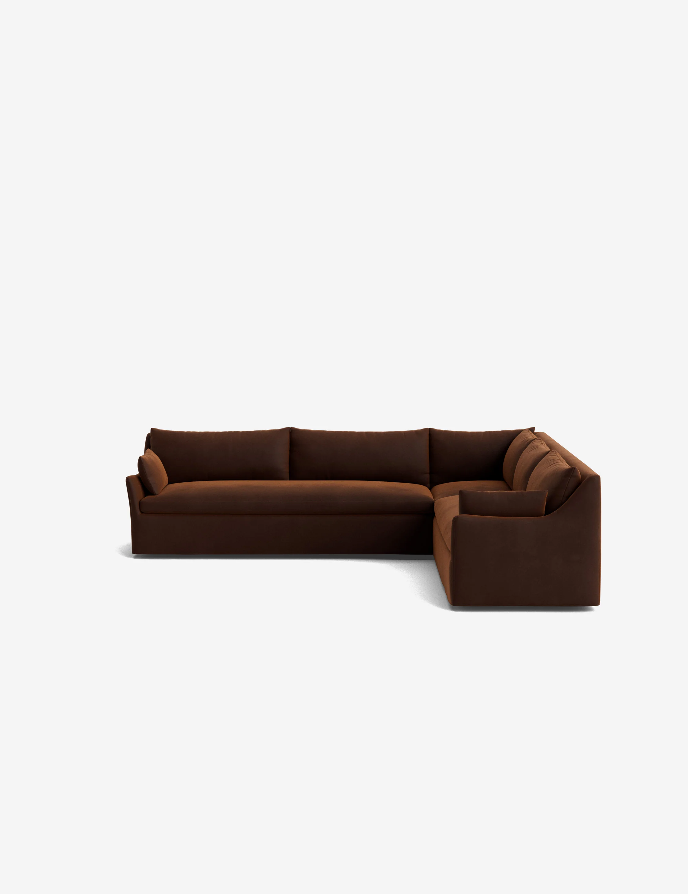 Portola Slipcover Corner Sectional Sofa - Image 57