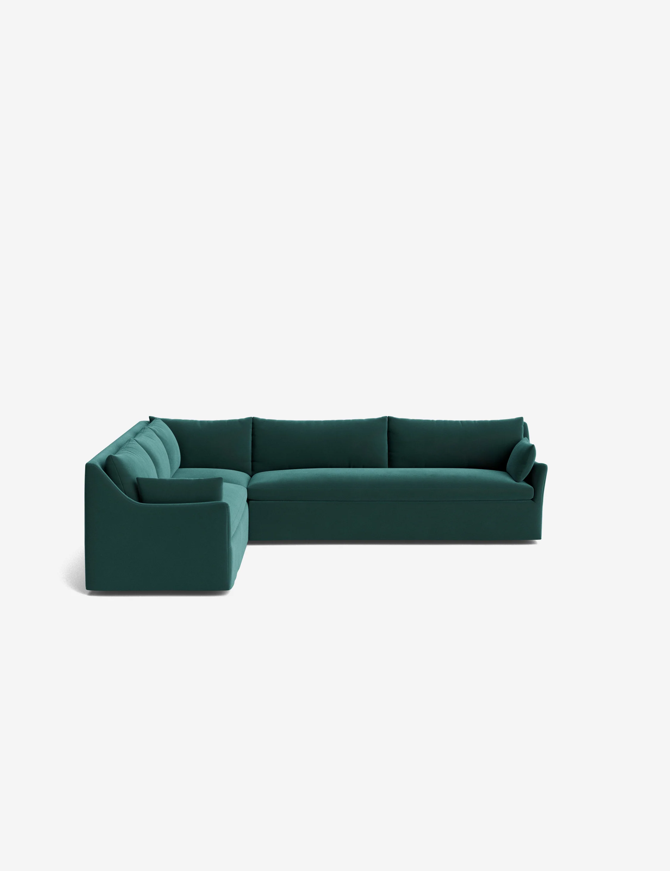 Portola Slipcover Corner Sectional Sofa - Image 83