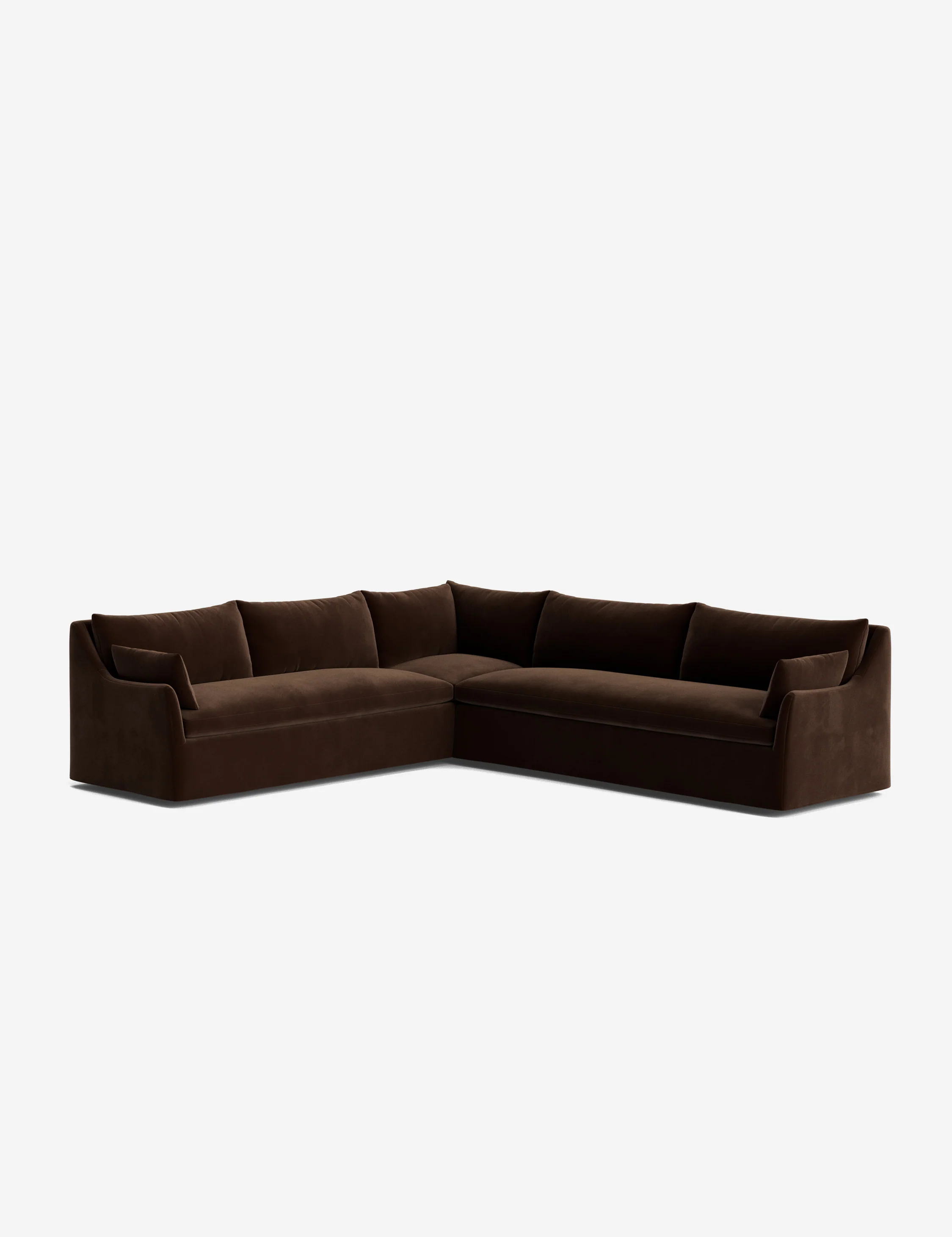 Portola Slipcover Corner Sectional Sofa - Image 86