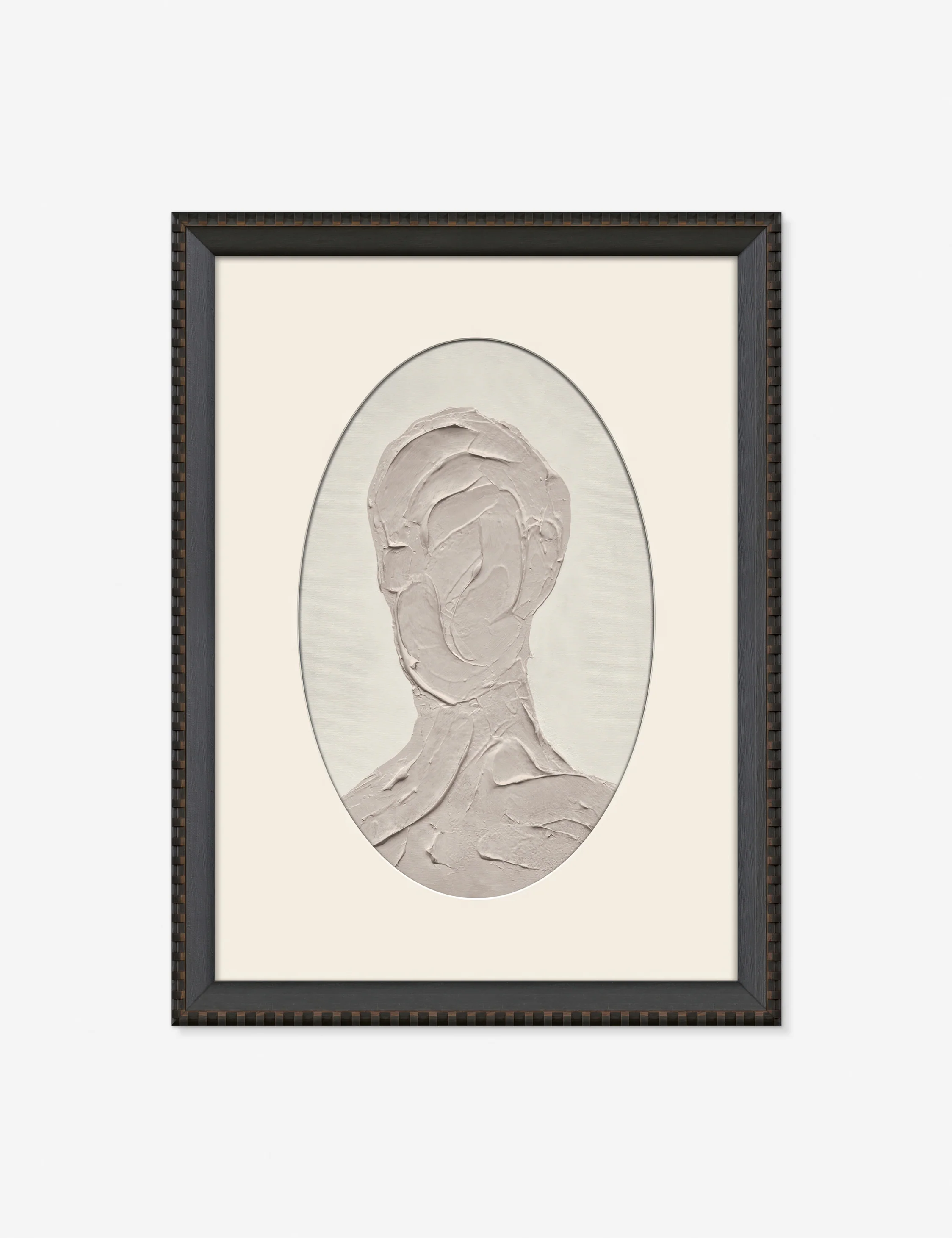 Portrait 5 With Oval Mat Wall Art by Coup d'Esprit - Image 2