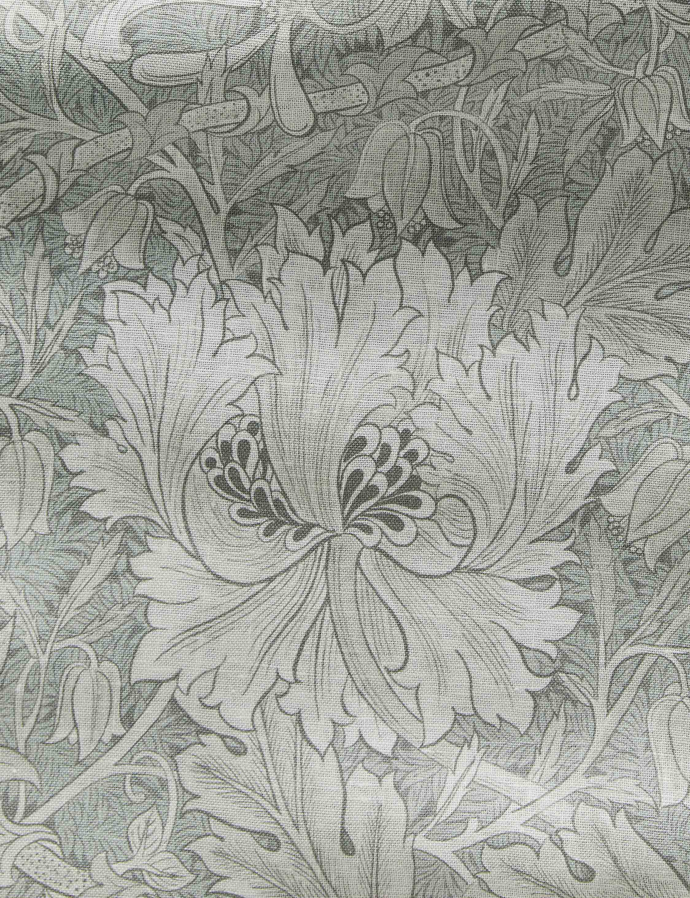 Pure Honeysuckle and Tulip Linen Blend Fabric by Morris & Co. - Image 3