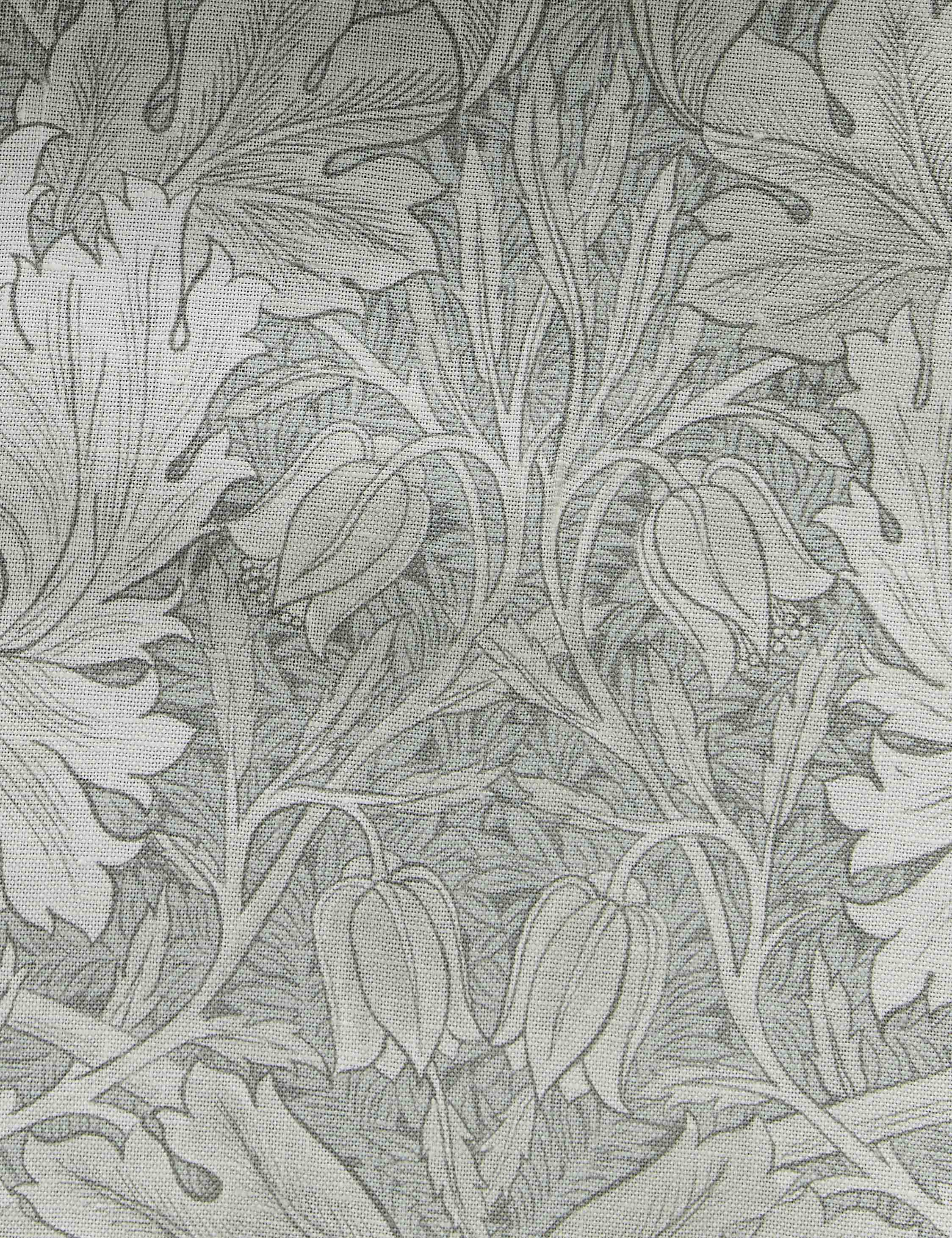 Pure Honeysuckle and Tulip Linen Blend Fabric by Morris & Co. - Image 4