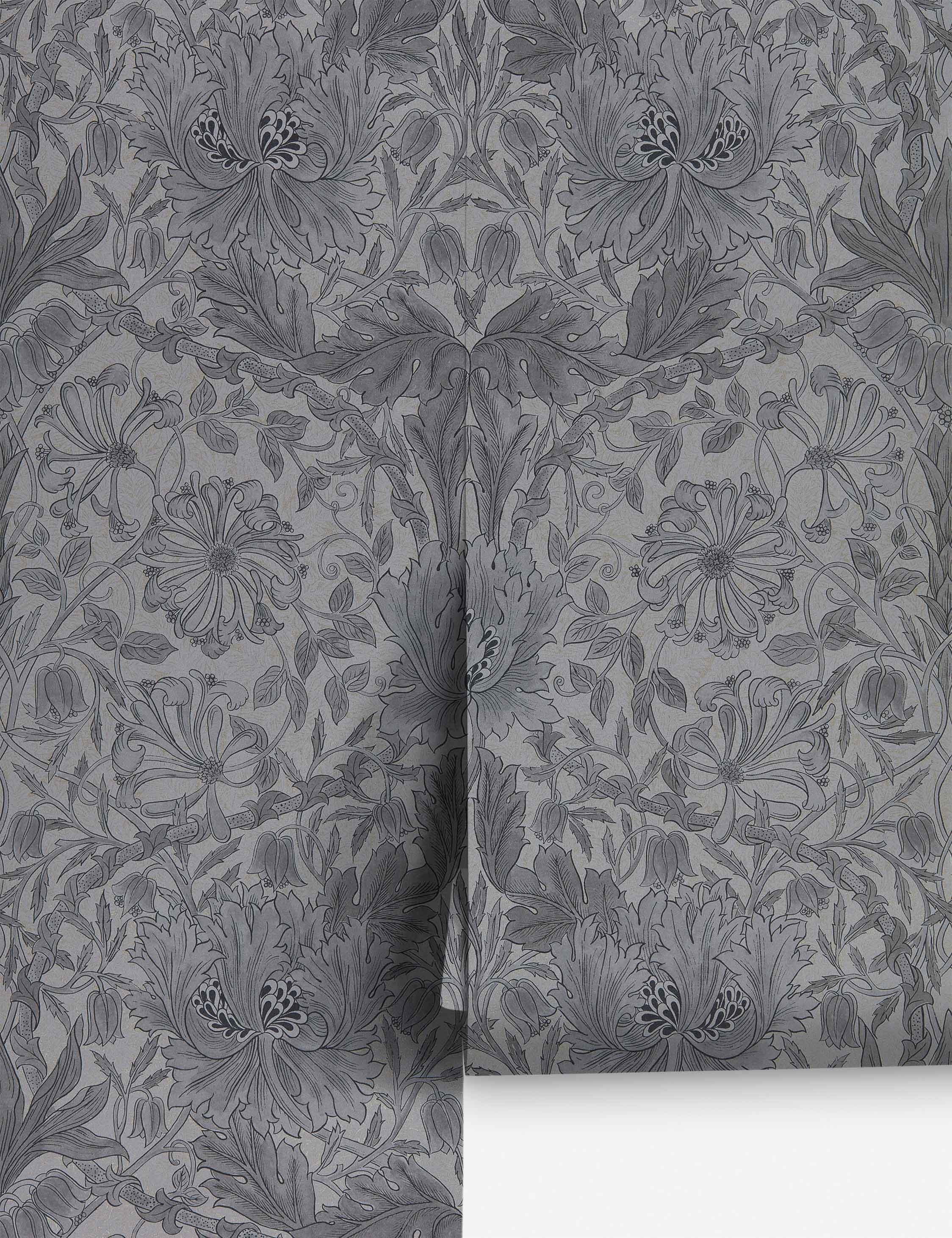 Pure Honeysuckle & Tulip Wallpaper by Morris & Co. - Image 6