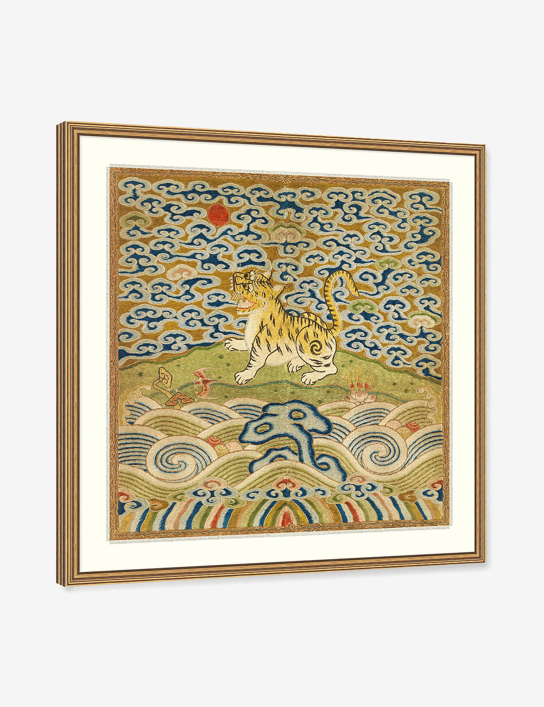 Rank Badge with Tiger Wall Art - Image 4