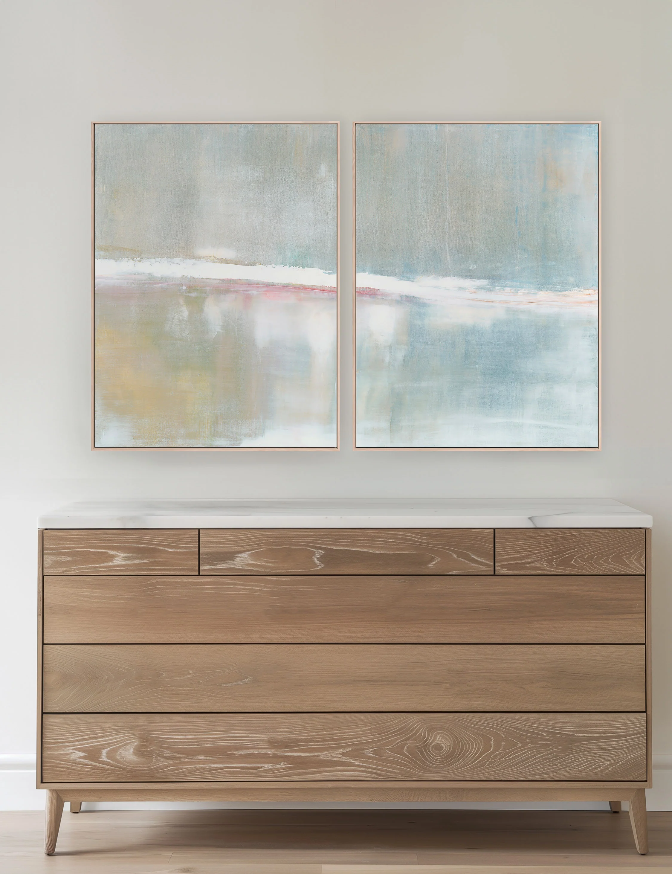 Refuge Diptych Wall Art (Set of 2) by Carol Benson-Cobb