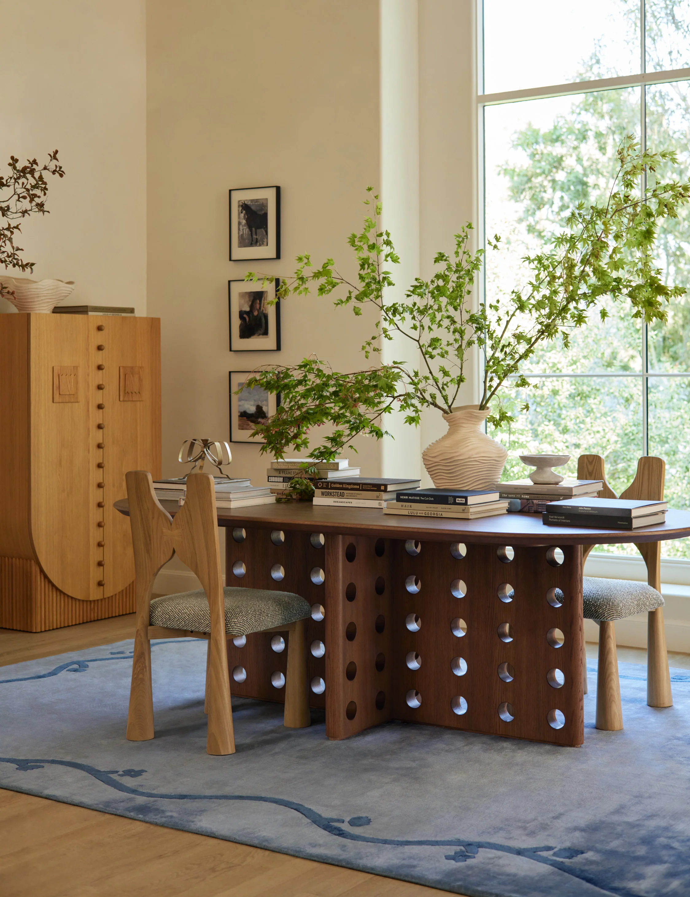 Reika Oval Dining Table by Sarah Sherman Samuel - Image 4
