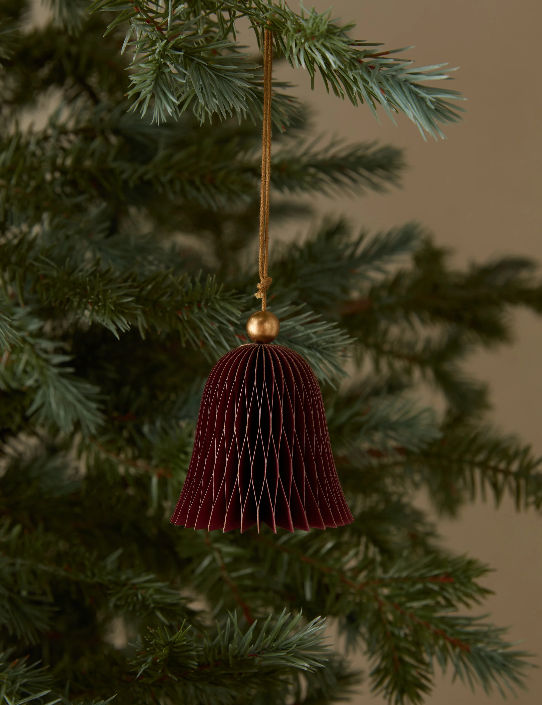 Revel Paper Bell Ornaments (set of 4) - Image 3
