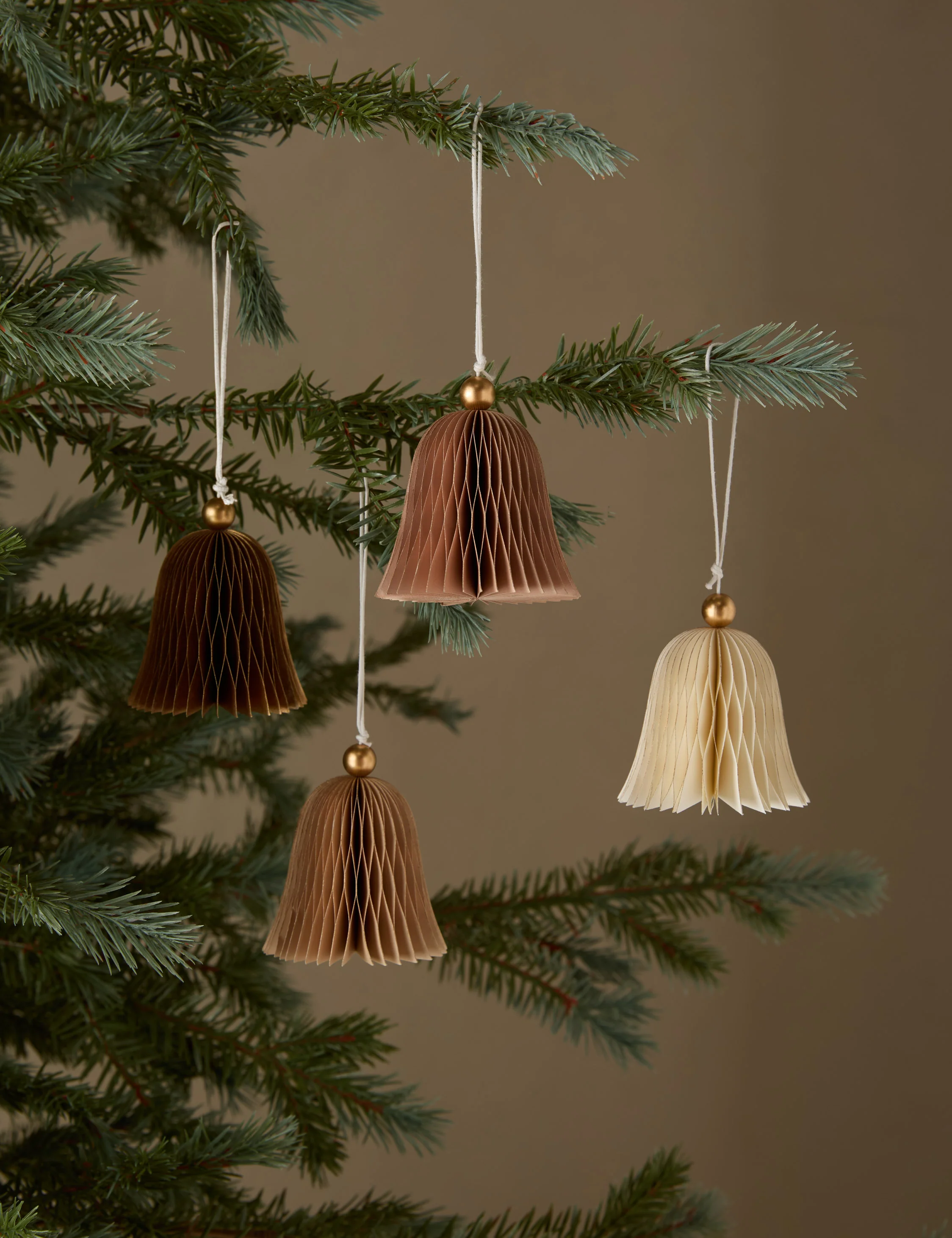 Revel Paper Bell Ornaments (set of 4) - Image 6